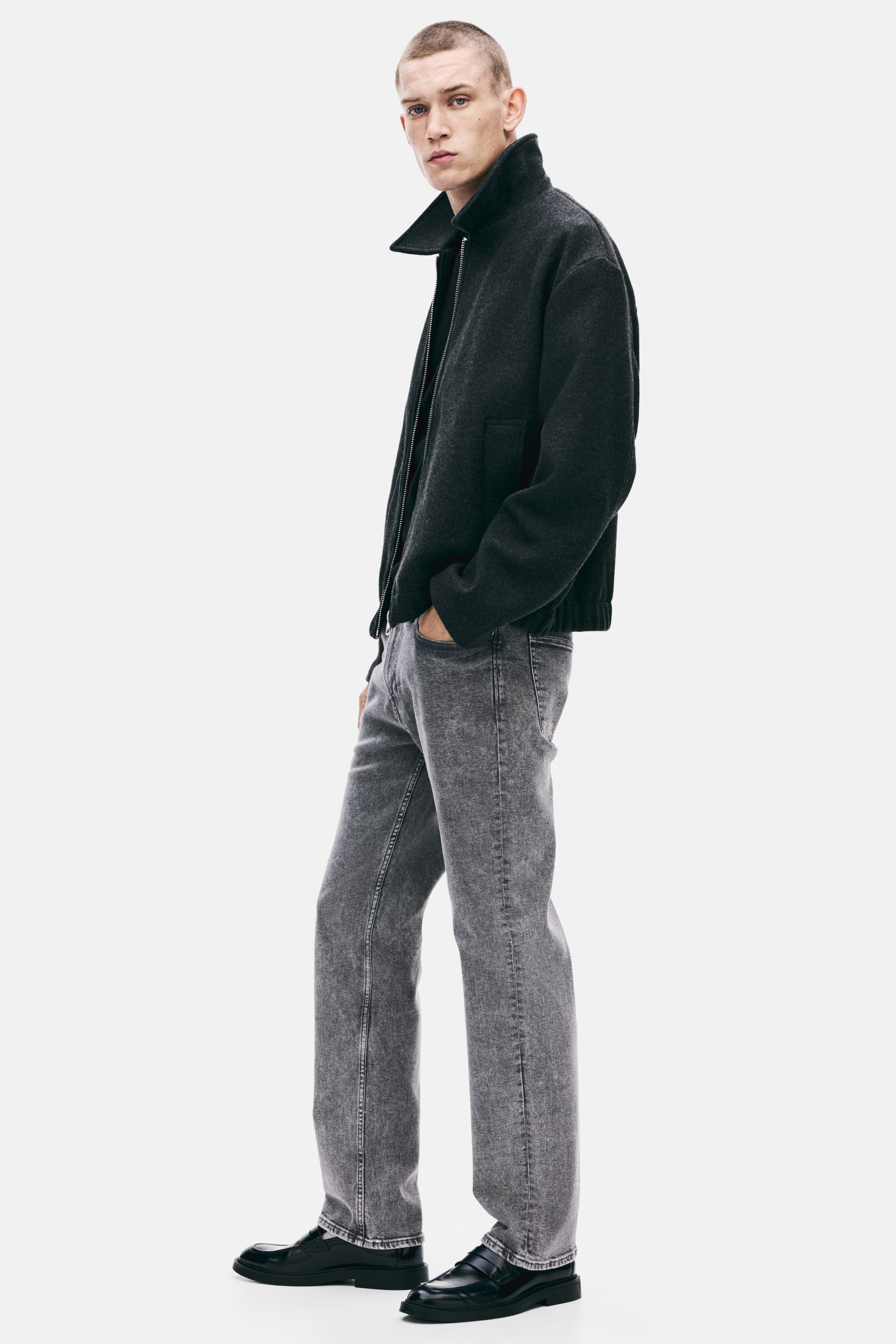 View larger image: Regular Jeans - Denim grey - Men | H&M IN 3