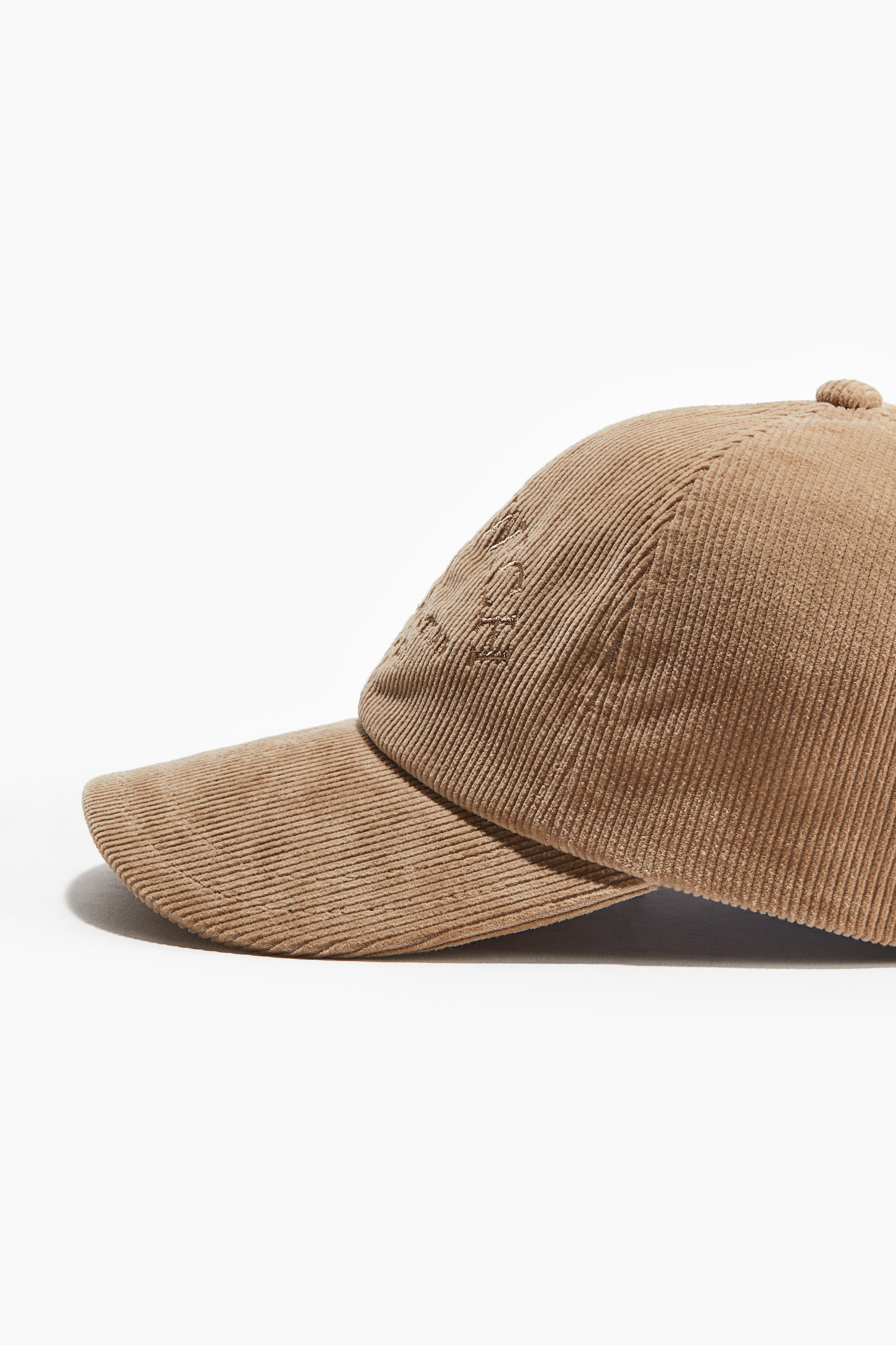 Corduroy cap