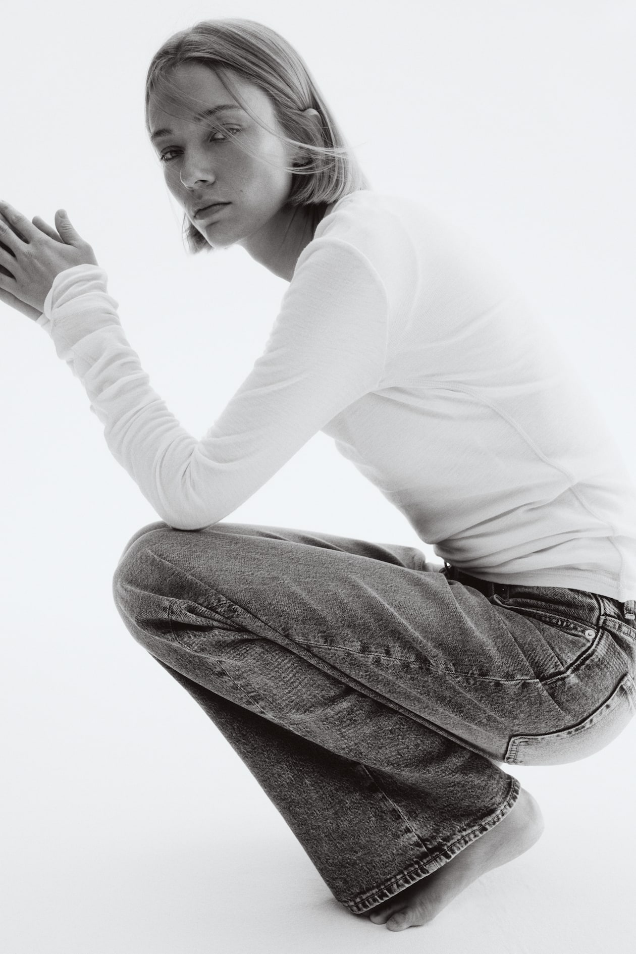 Bootcut High Jeans