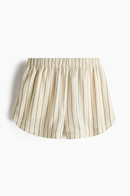 Dra-på-shorts i lyocellmix