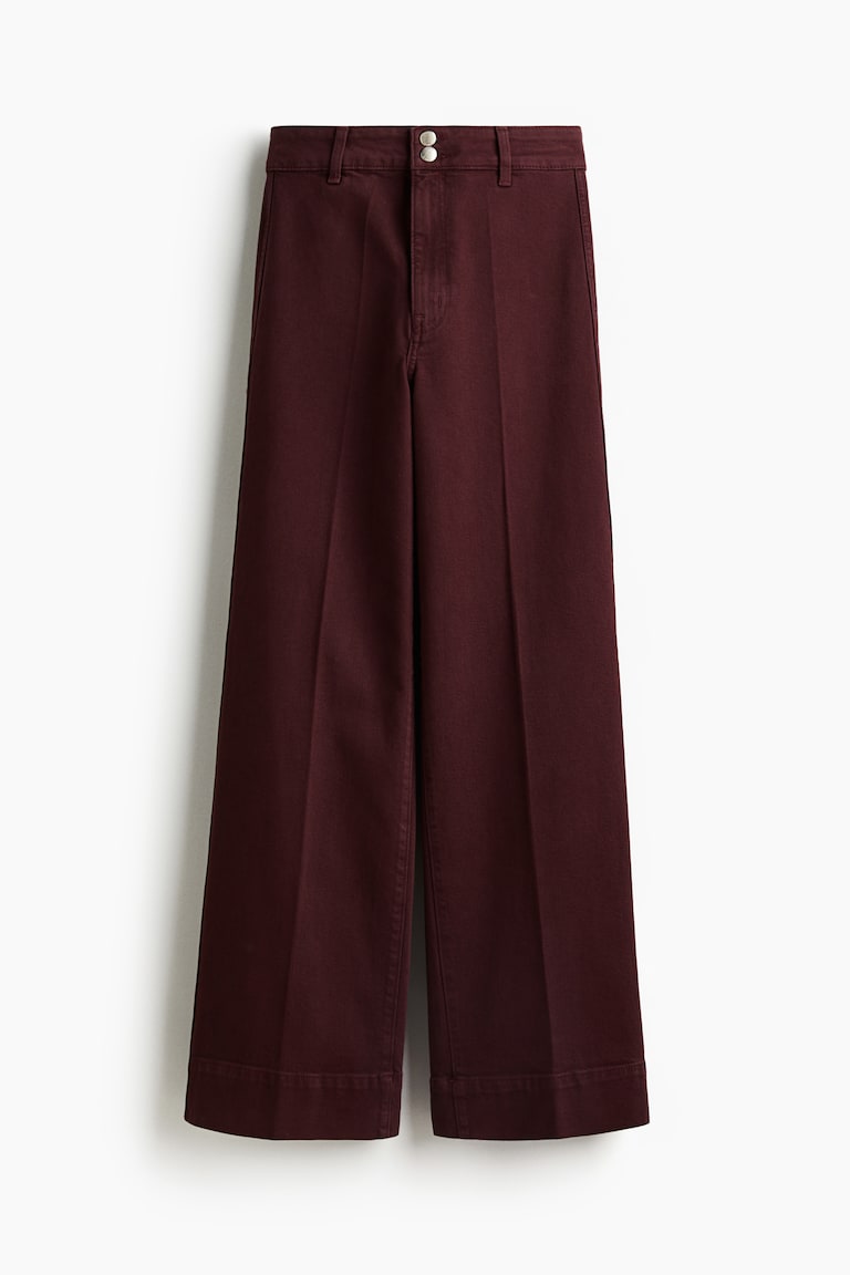 Wide High Jeans