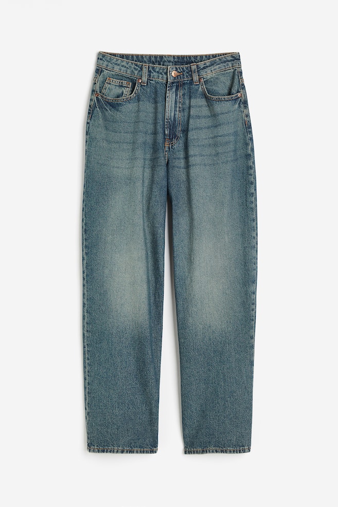 90s Baggy High Jeans - Dark denim blue/Light grey/Pale denim blue/Light denim blue/dc - 2