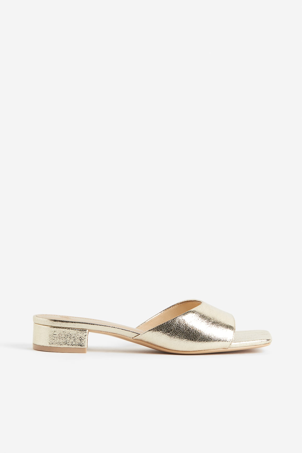 Mules - Gold-colored - Ladies | H&M US