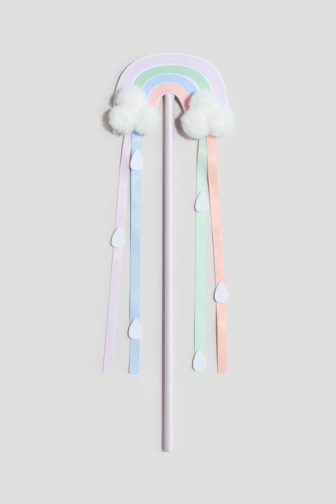 Baguette de déguisement - Violet clair/arc-en-ciel - 1