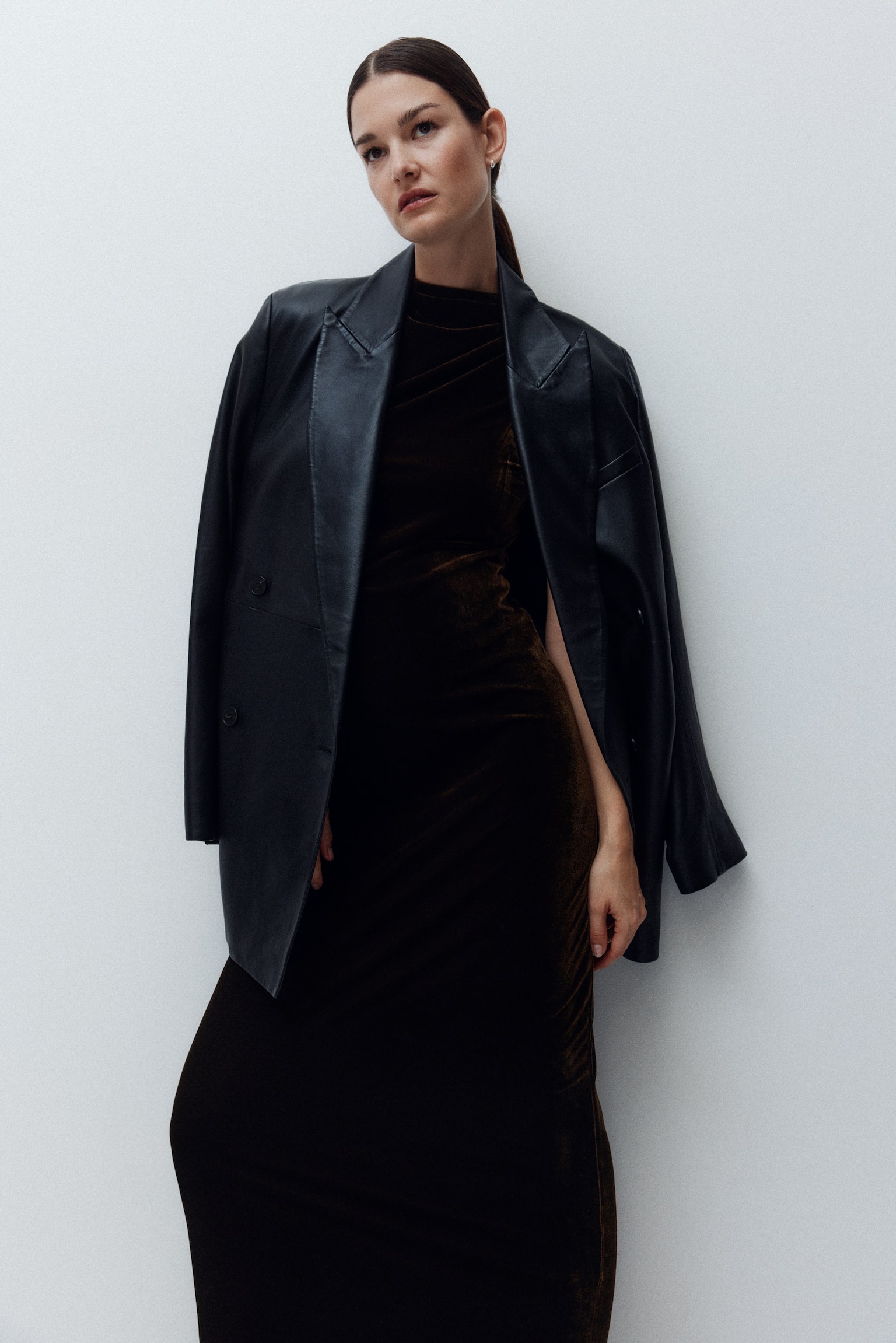 MAMA Sleeveless dress - Dark green/Black/Black/Glittery - 5