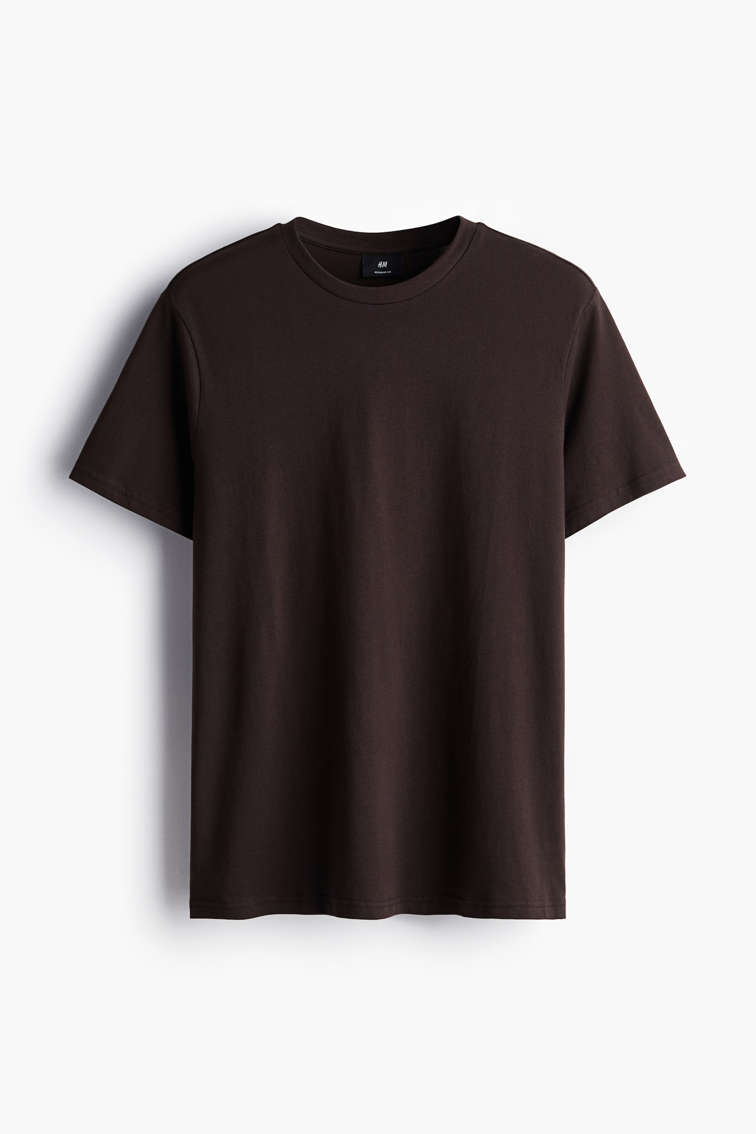 Regular Fit T-shirt - Dark brown/White/Black/Dark blue/Grey marl/Dark grey/Burgundy/Light green/Forest green/Light beige/Khaki green/Pink/Light grey/Dark grey/Khaki green - 2