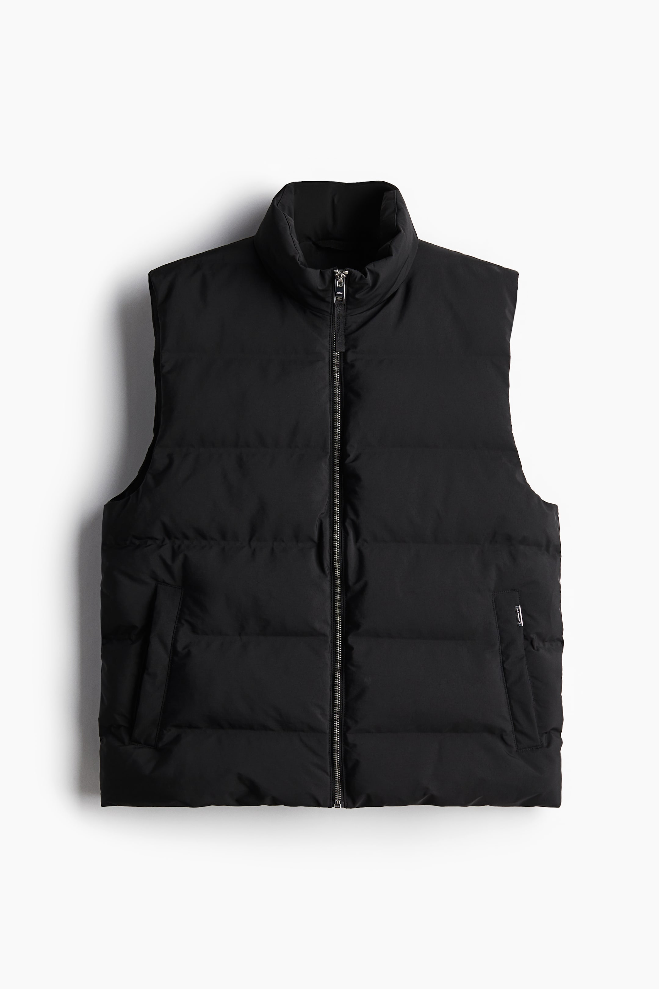 Regular Fit Water-repellent puffer gilet - Black - Men | H&M GB 6