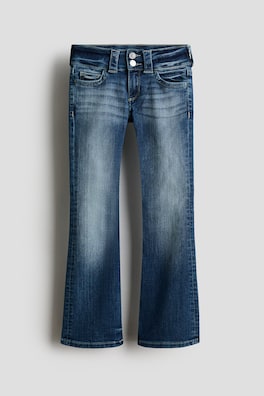 Bootcut Leg Low Jeans