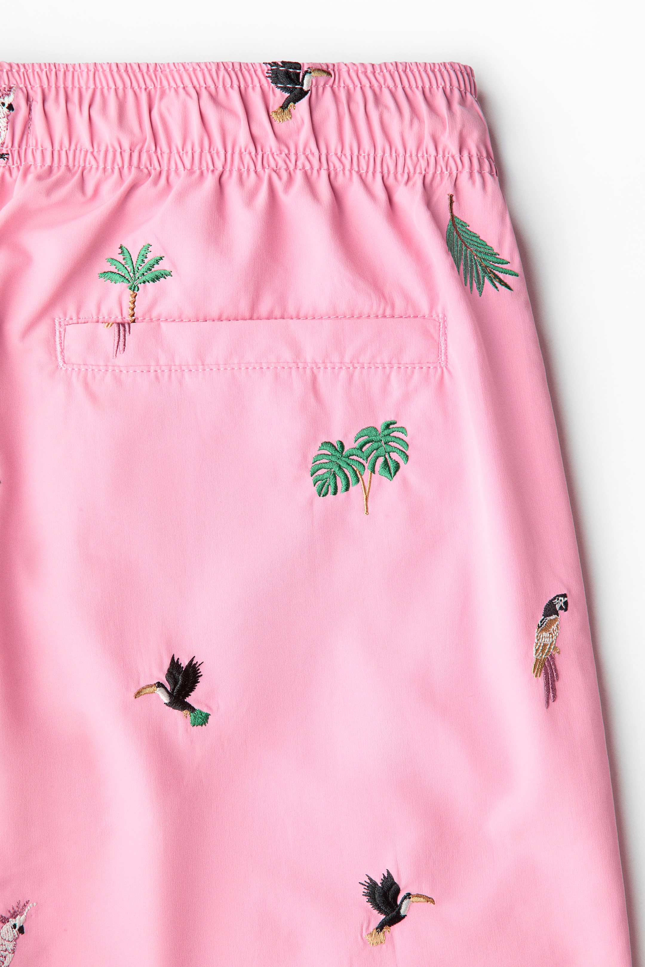 Patterned Swim Shorts