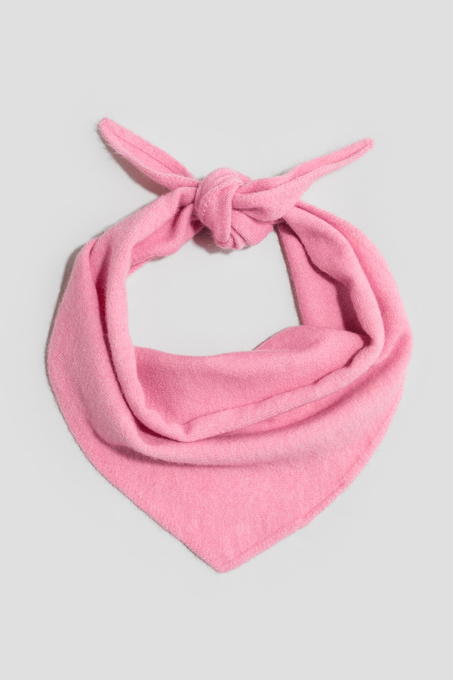 Foulard en maille fine - Rose - 1