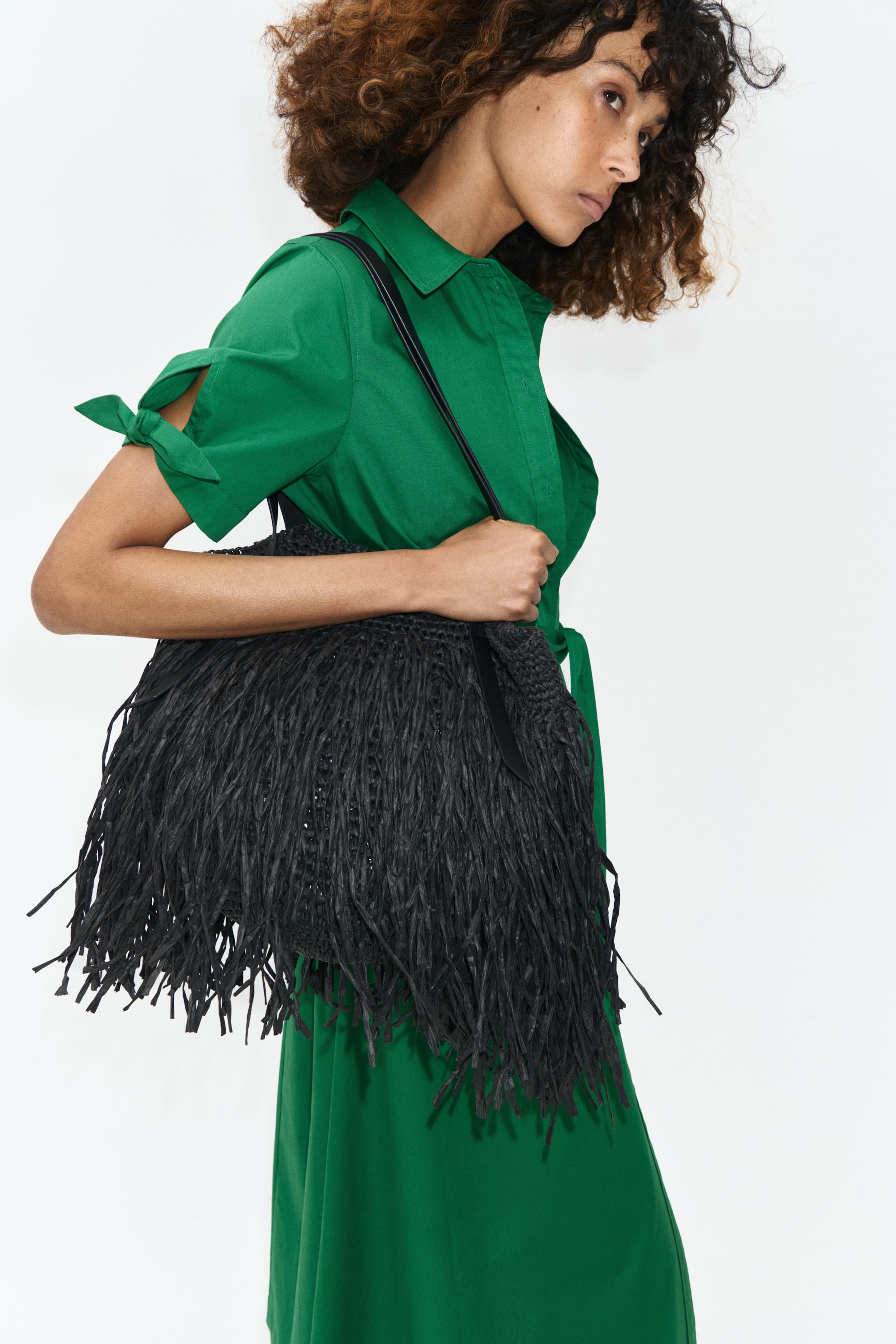 Short-Sleeved Shirt Dress