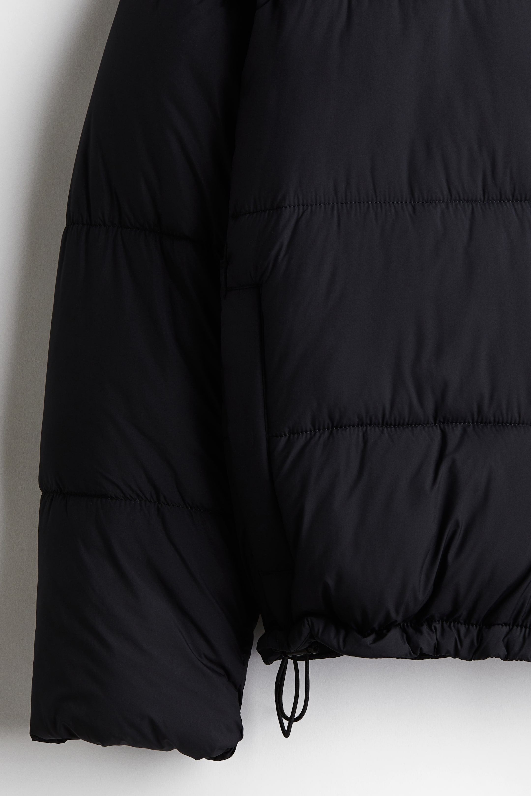 Loose Fit Water-repellent puffer jacket - Black - Men | H&M GB 7