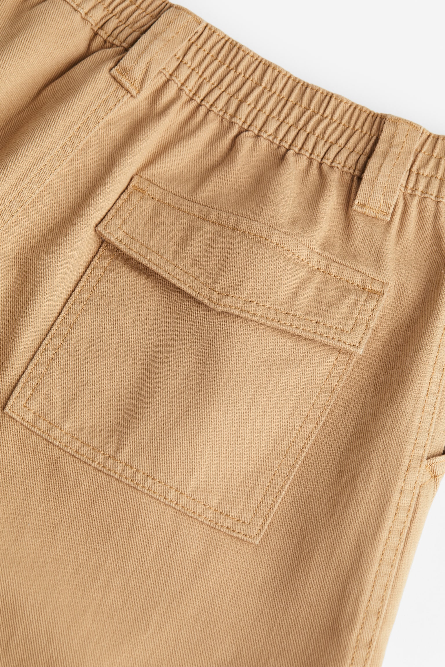 Twill Cargo Pants - Dark beige/Light beige - 2