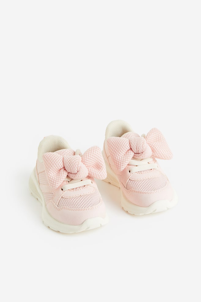 Trainers - Light pink/Bow - 1
