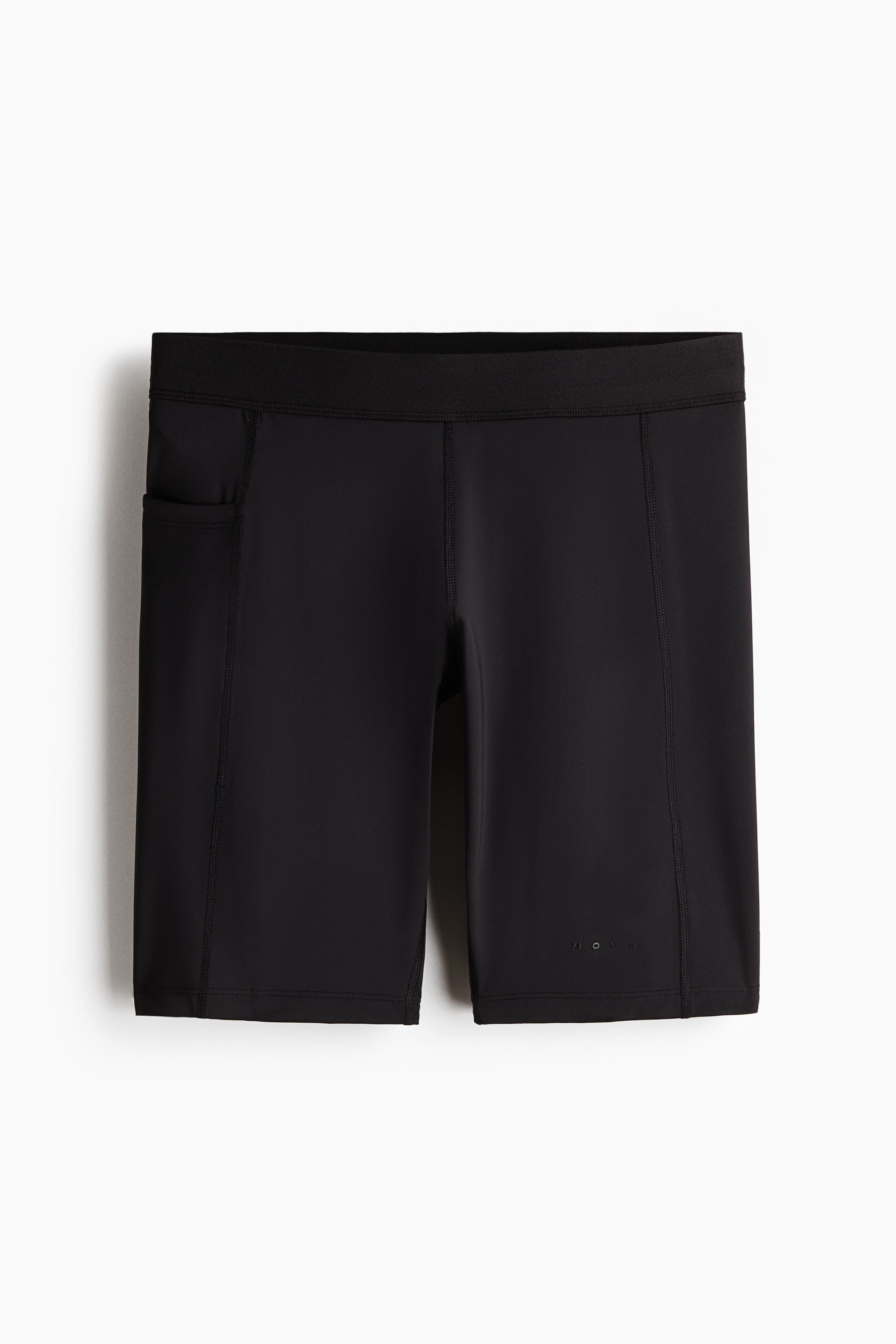H & M - Kurze Lauftights mit DryMove - Schwarz - Sportswear