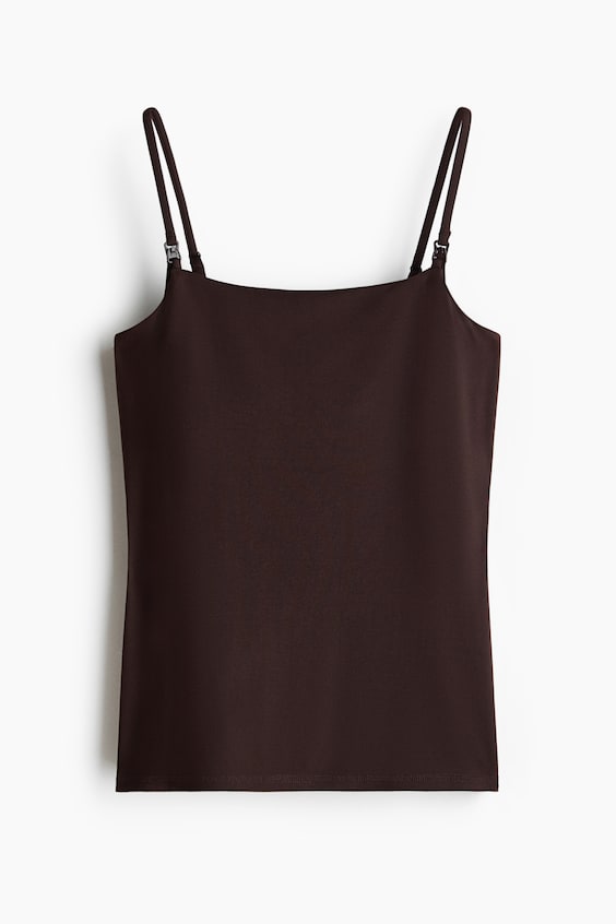 Женские топы H&M MAMA Soft Nursing Camisole Top