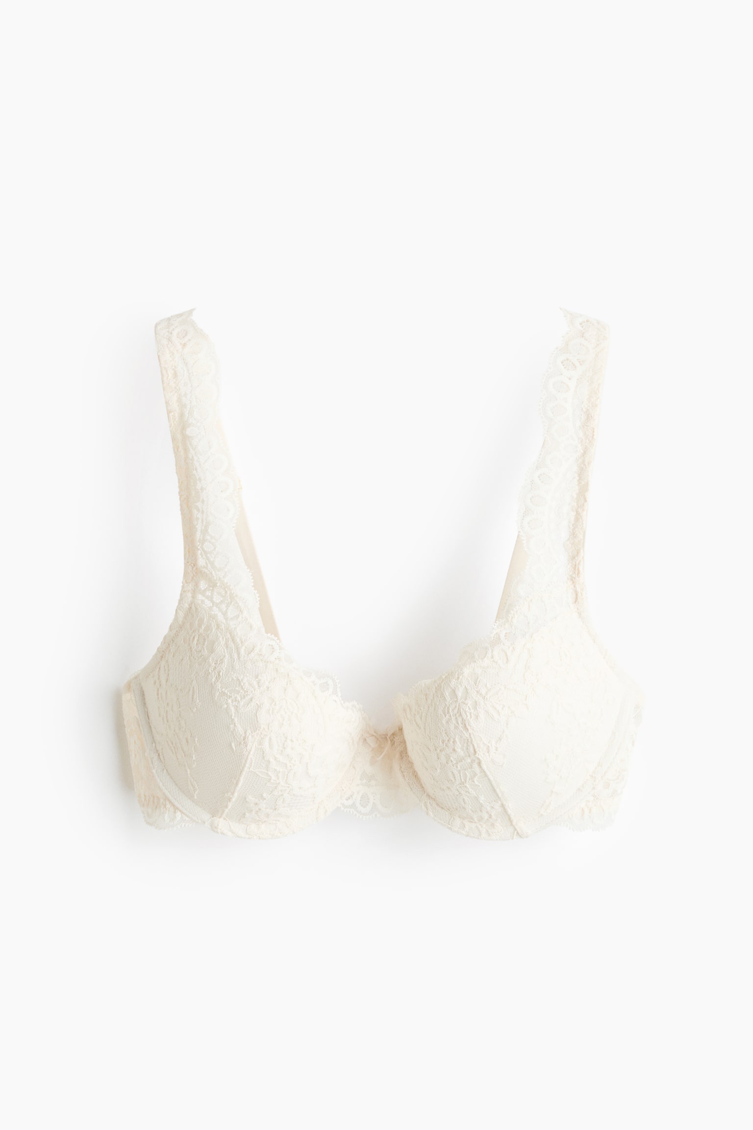 Push-up in pizzo - Crema/Marrone ruggine/Rosa chiaro/Blu polvere chiaro/Nero - 1