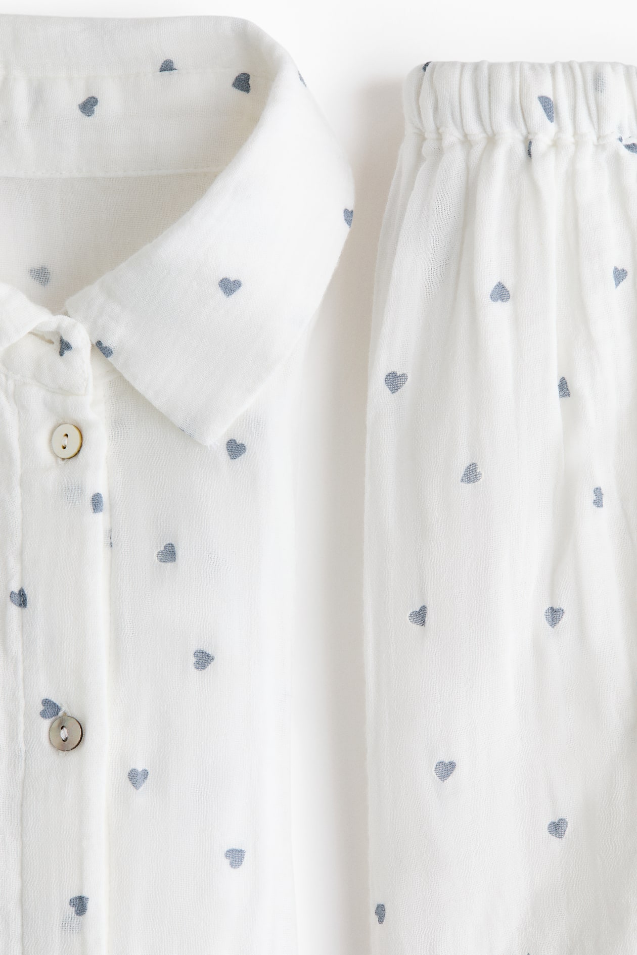 MAMA Before & After Muslin Pajamas