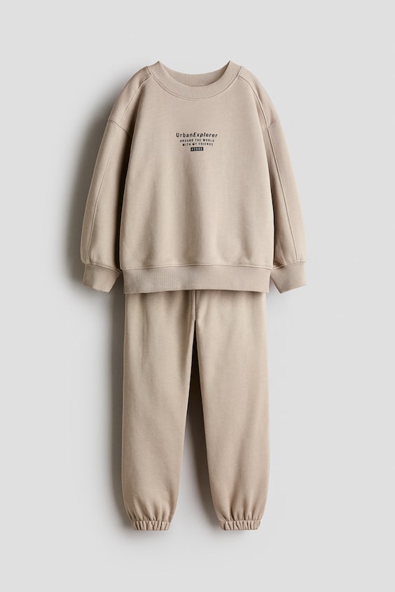 Детские топы H&M 2-Piece Sweatsuit with Motif