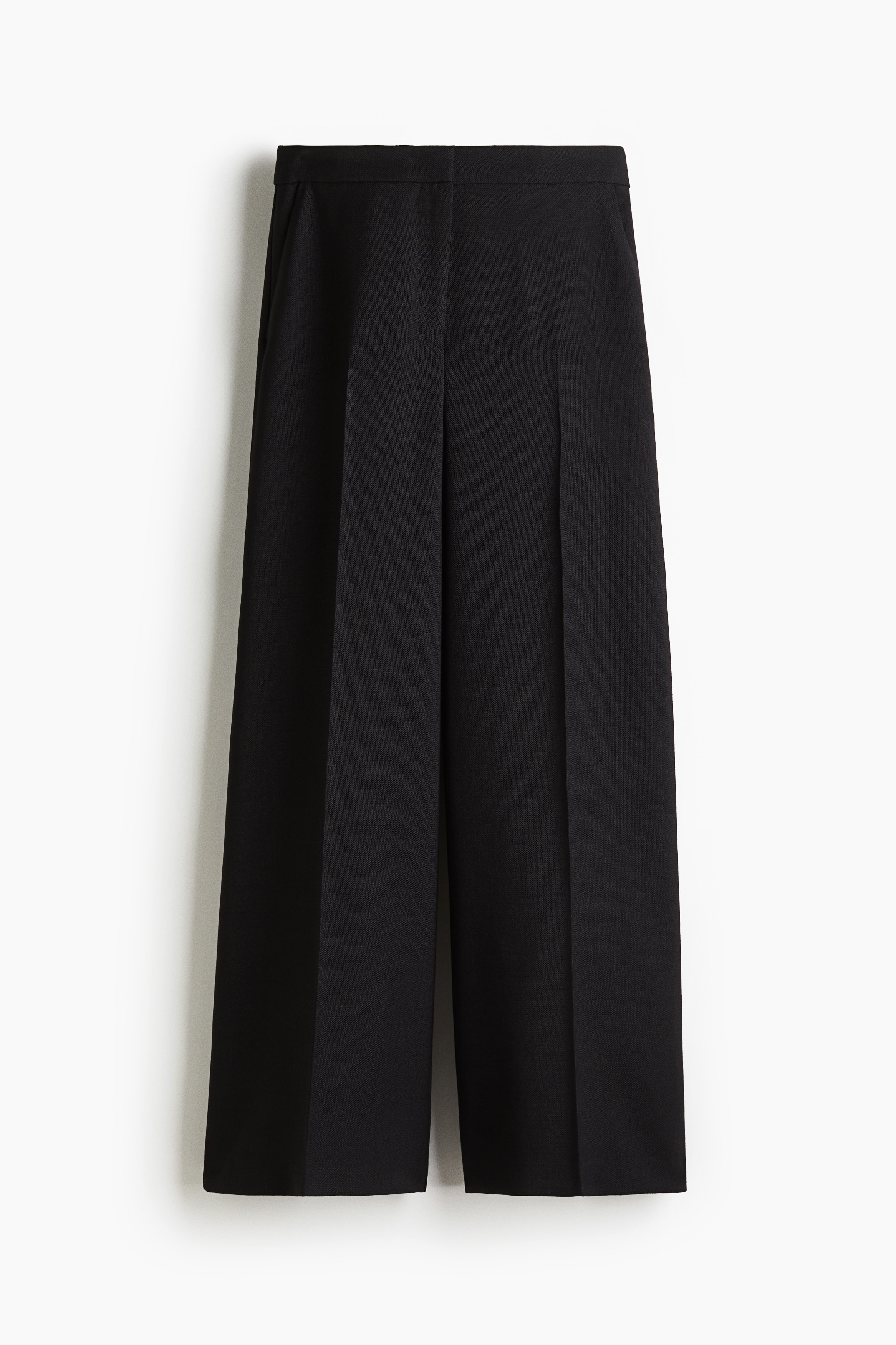 Wide Leg Tailored Pants - Black/Dark brown/White/Light beige/Mole/Snakeskin pattern