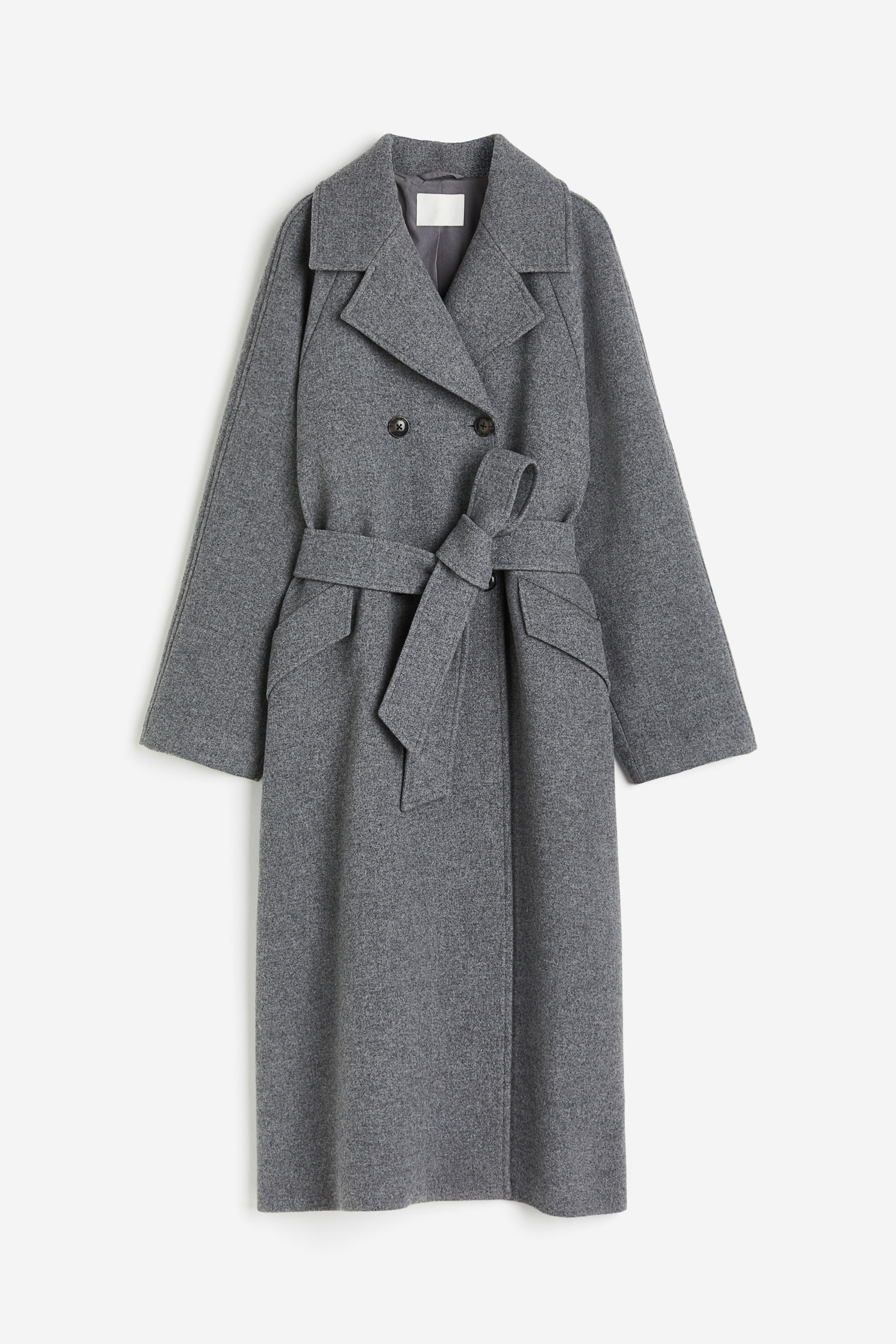 Tie Belt Coat