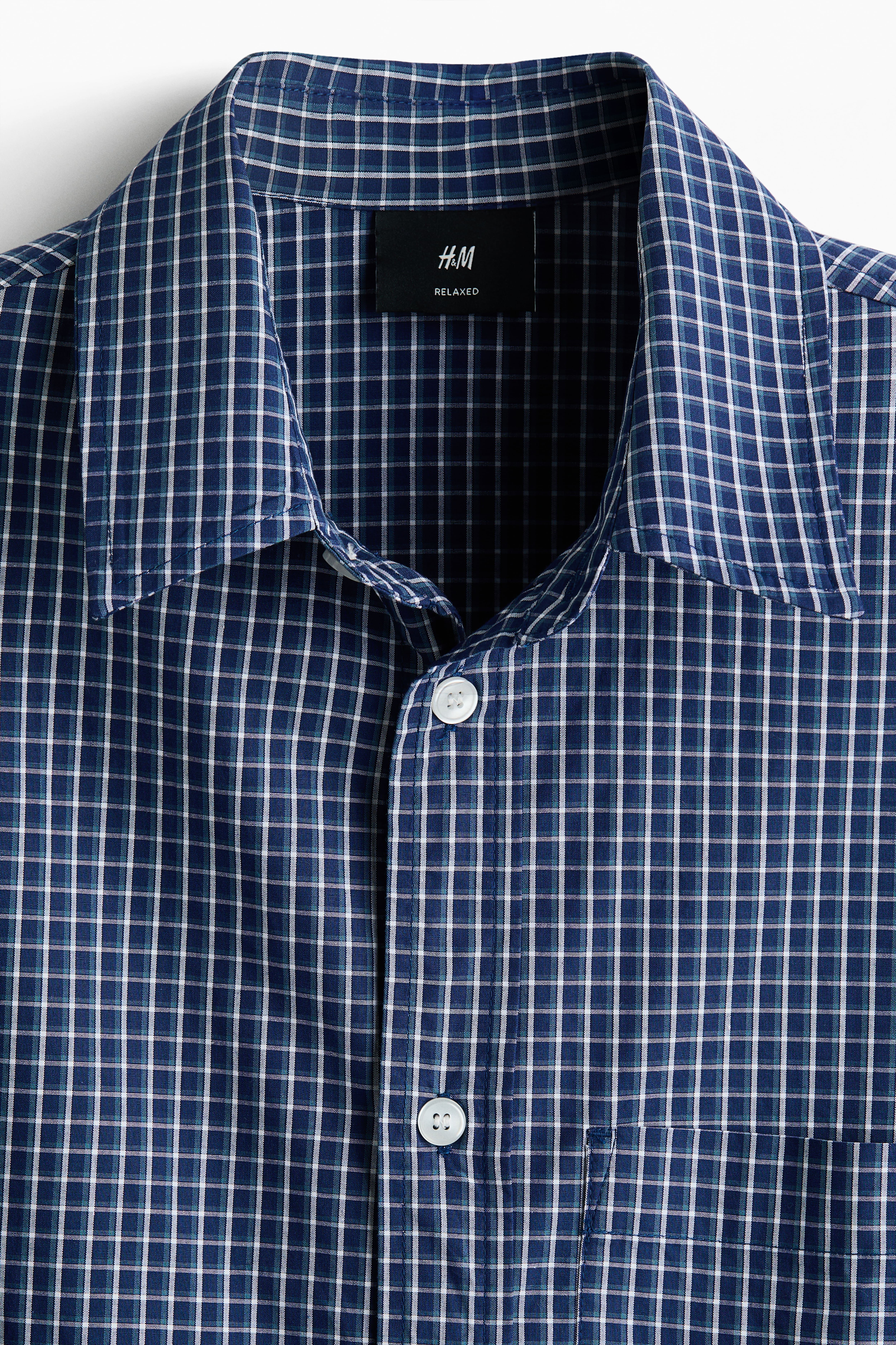 Relaxed-Fit Printed Cotton Poplin Shirt