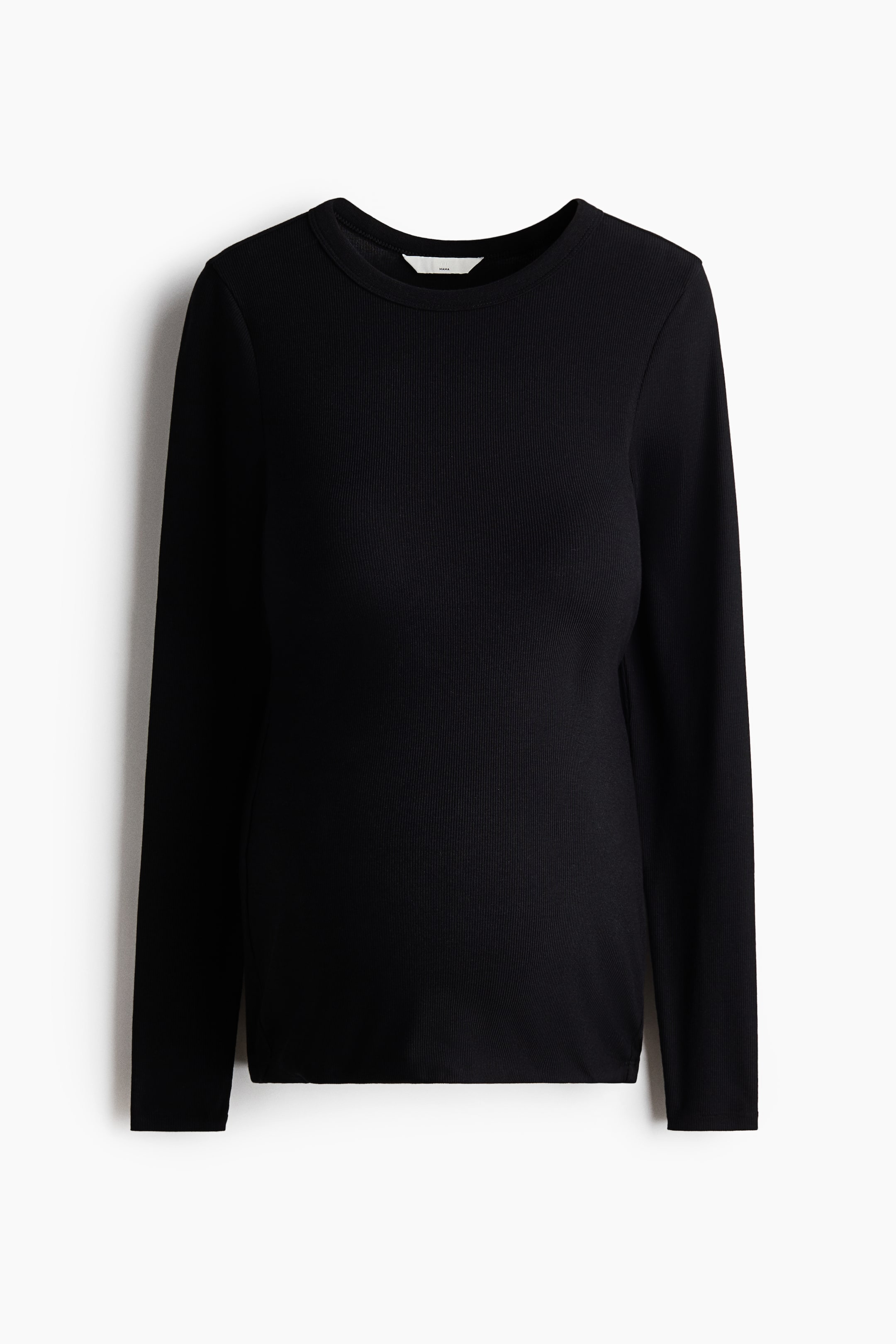 MAMA Ribbed Jersey Top