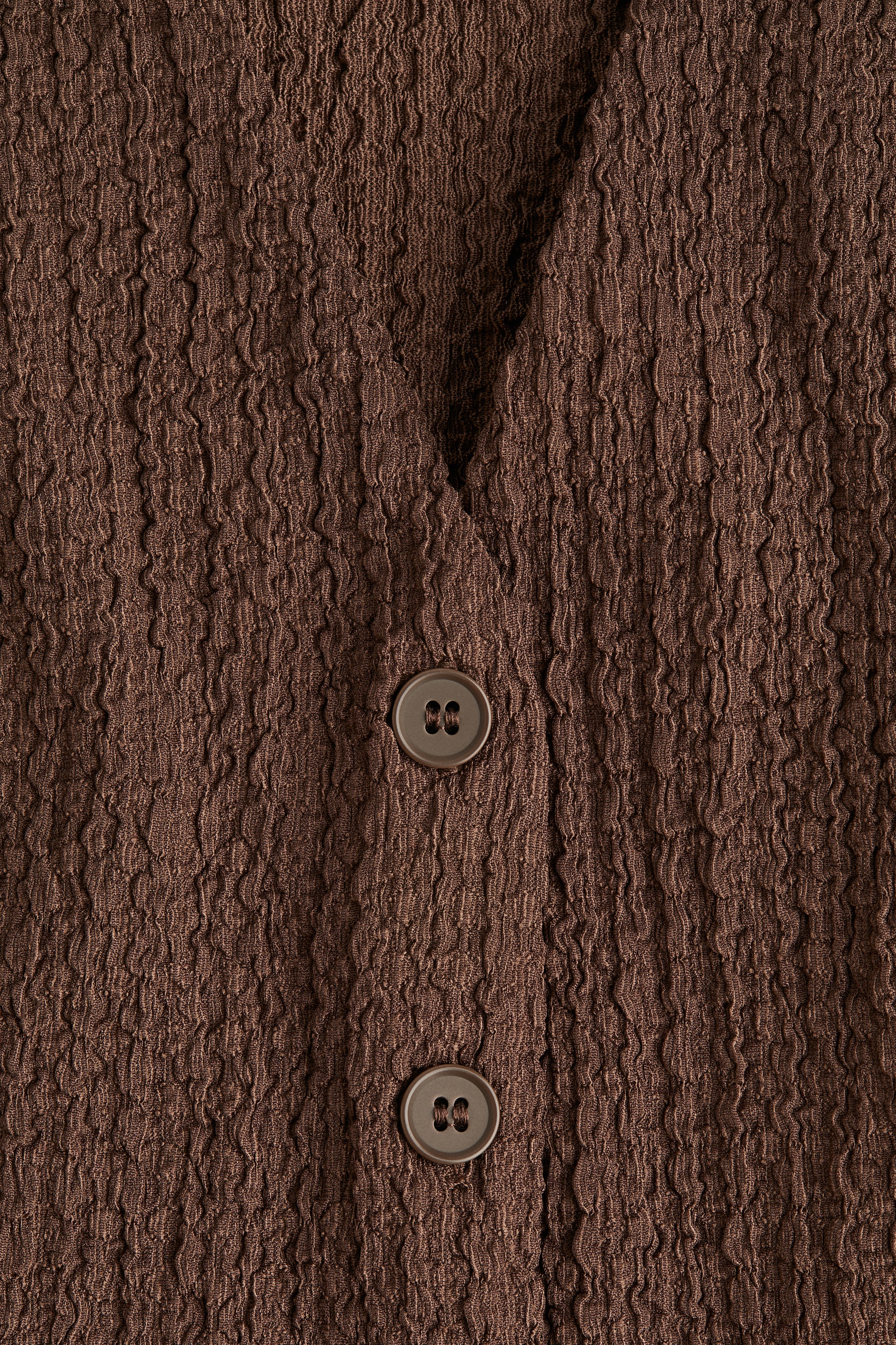 Textured jersey waistcoat