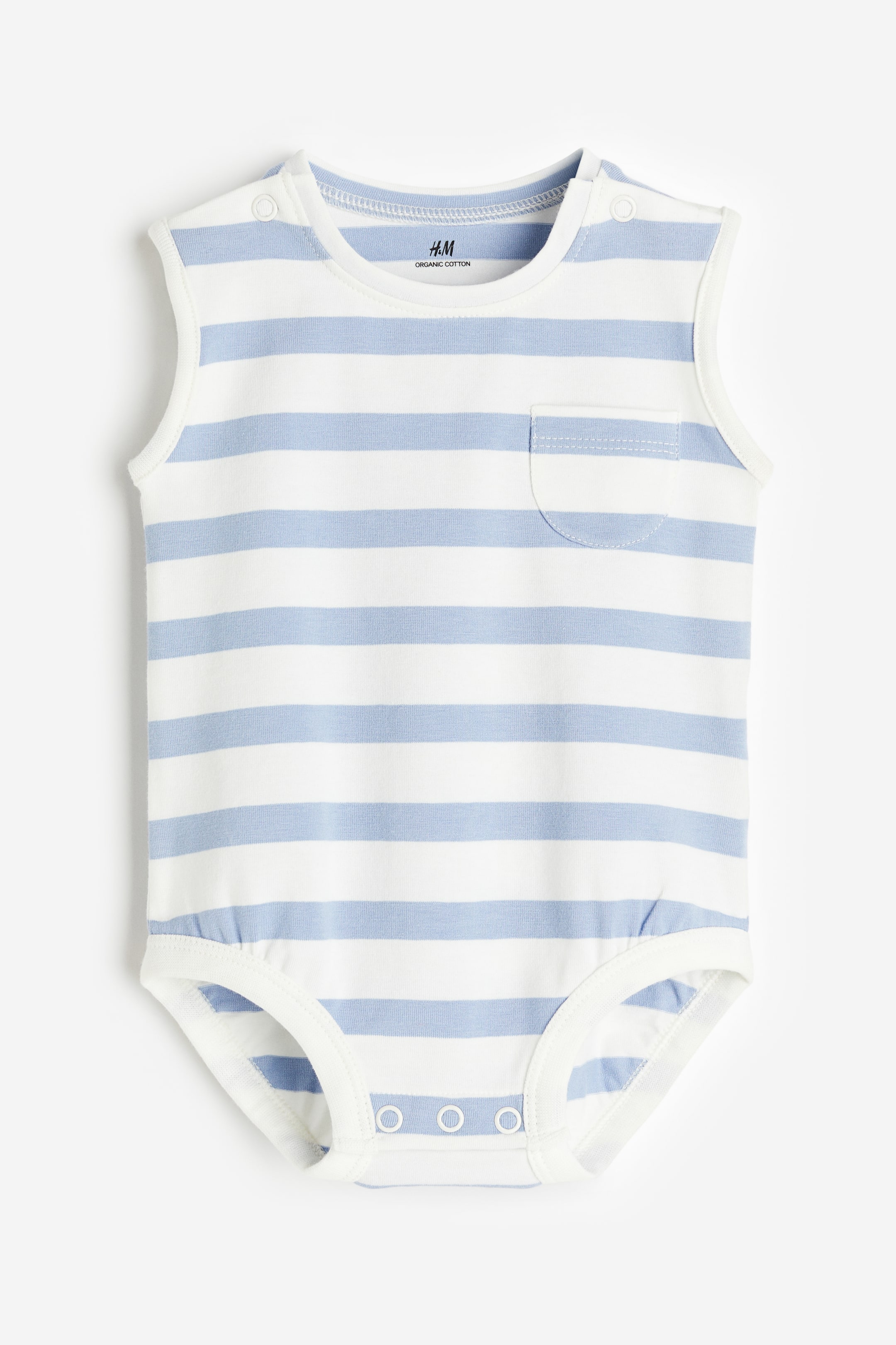 Sleeveless Cotton Jersey Bodysuit