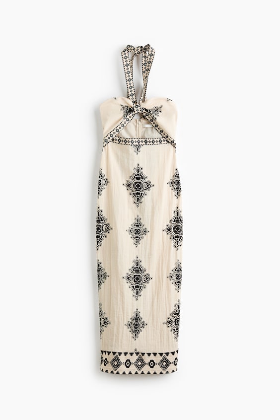 Женские платья H&M Cutout Halterneck Dress