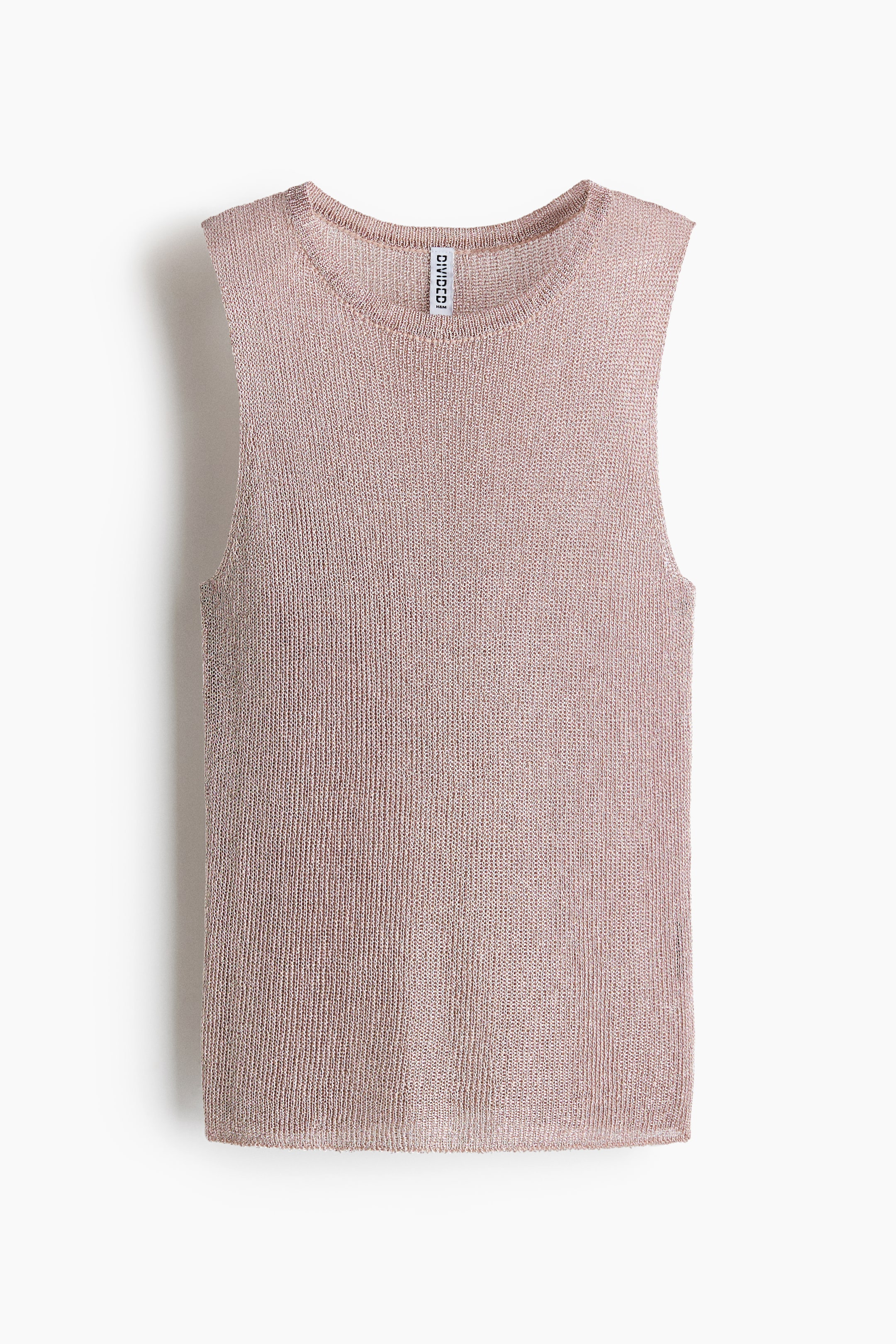 Metallic Knit Top