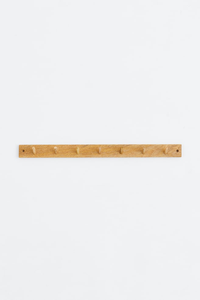 Wooden hanger - Beige/Wood/Black/Mango wood/White/Khaki green - 1