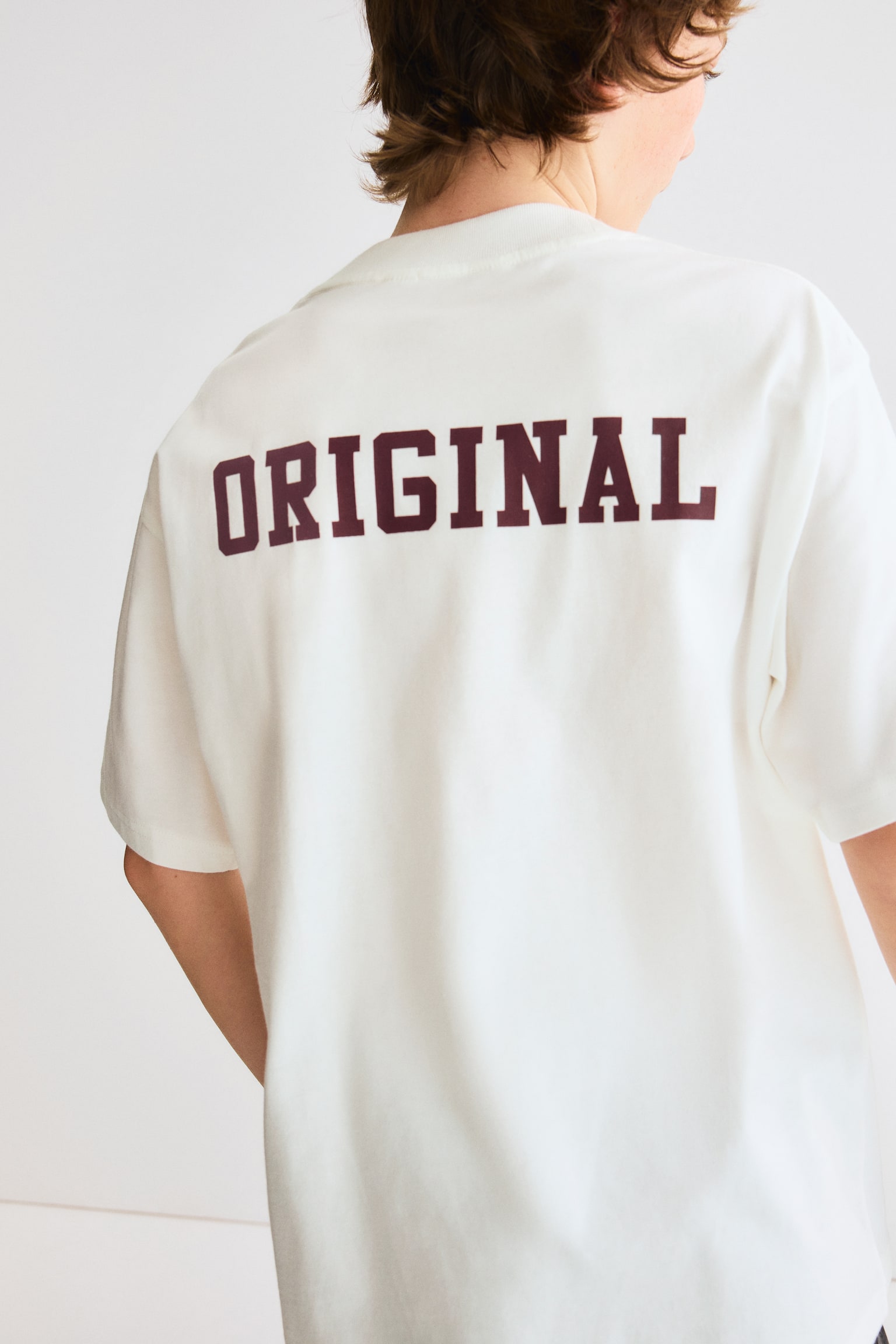 Tricou cu imprimeu - Alb/75 - 4
