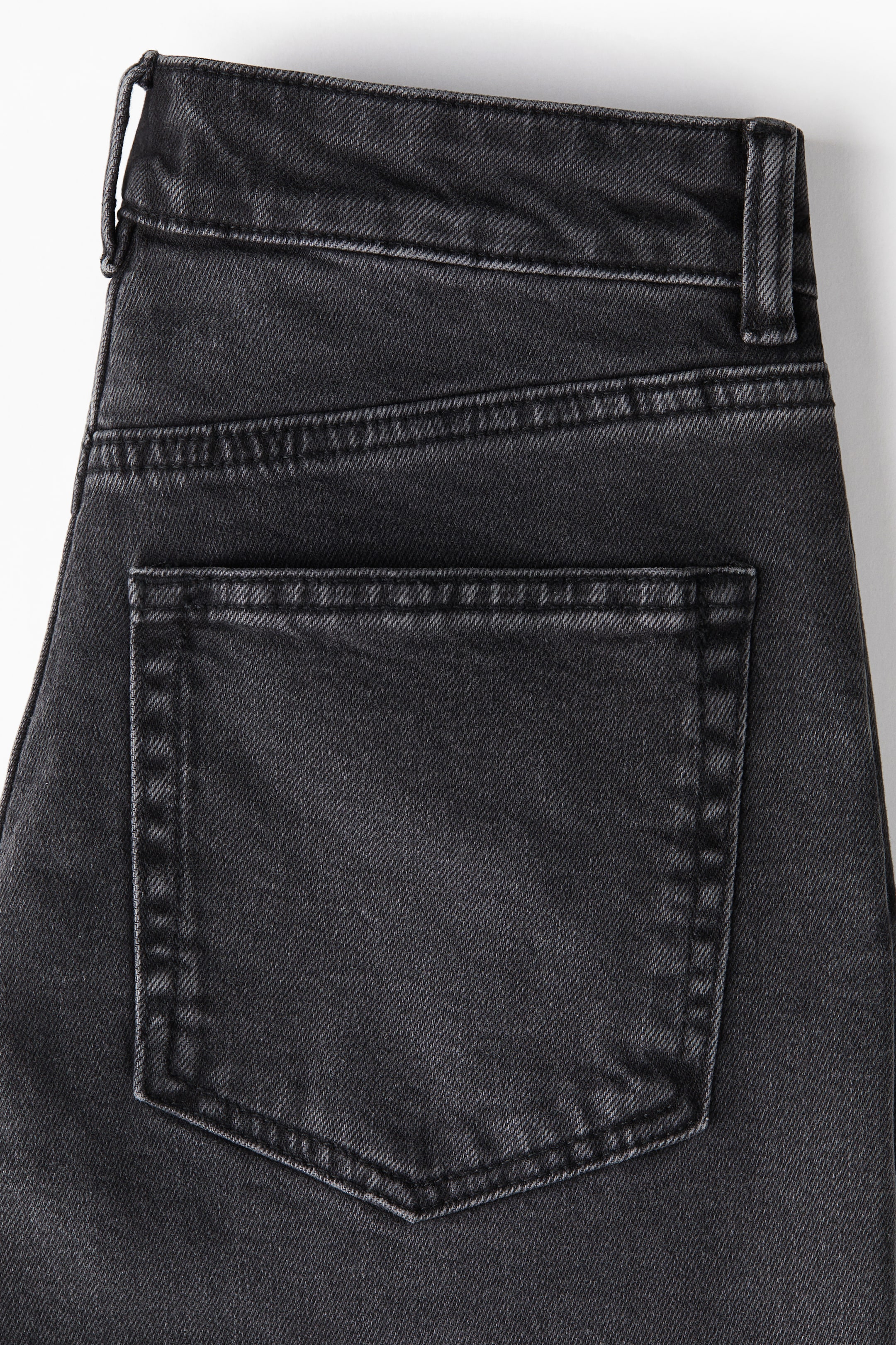 Wide High Jeans - Black - Ladies | H&M GB 9