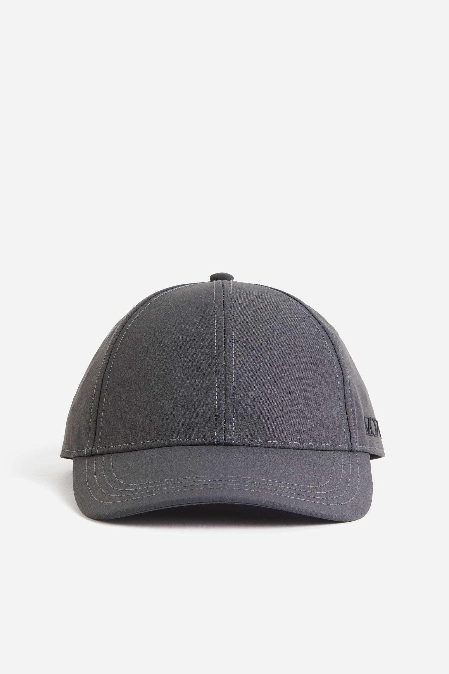 Water Repellent Activewear Cap - Grey/Dusty pink - 1