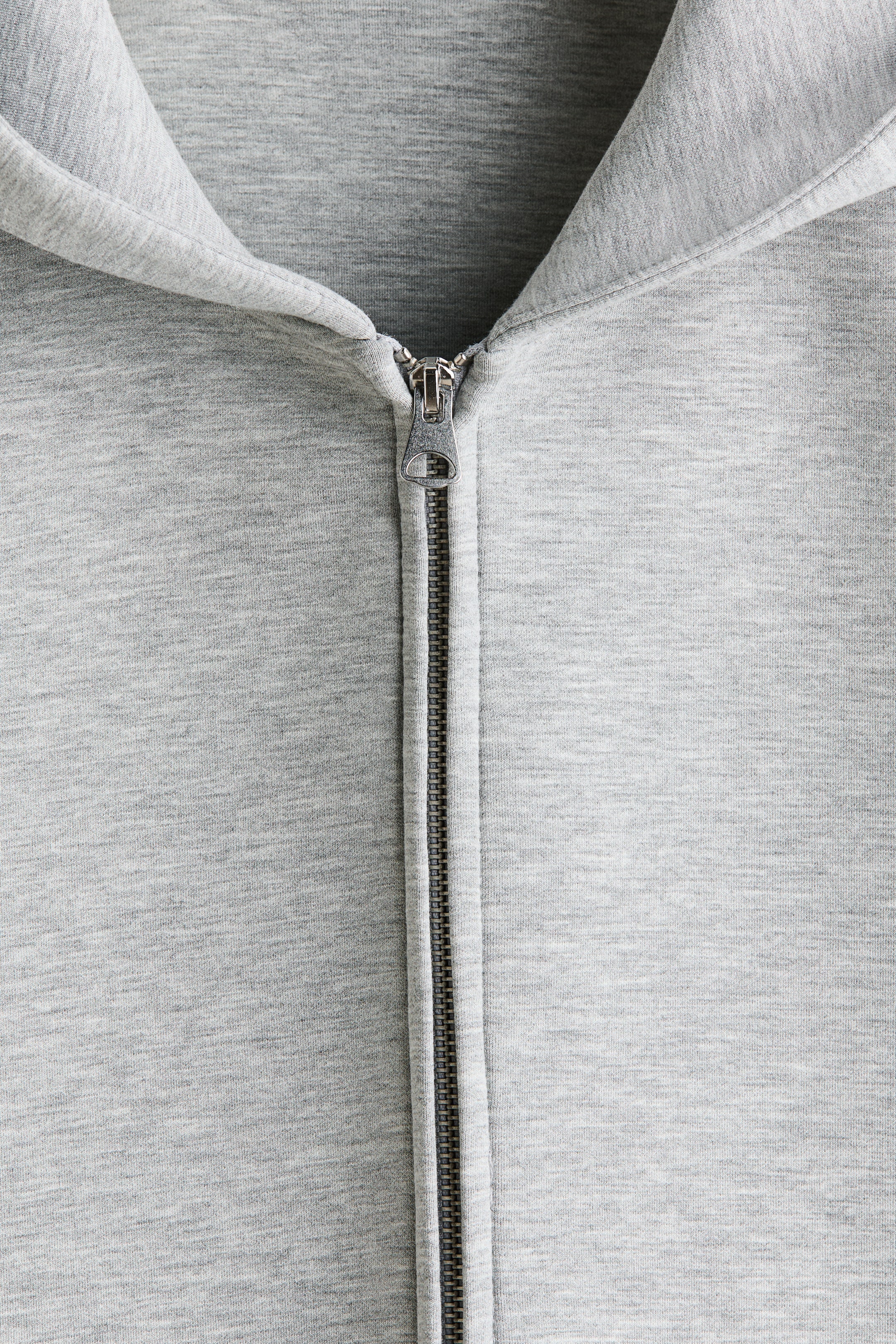 Oversized Scuba Hooded Jacket