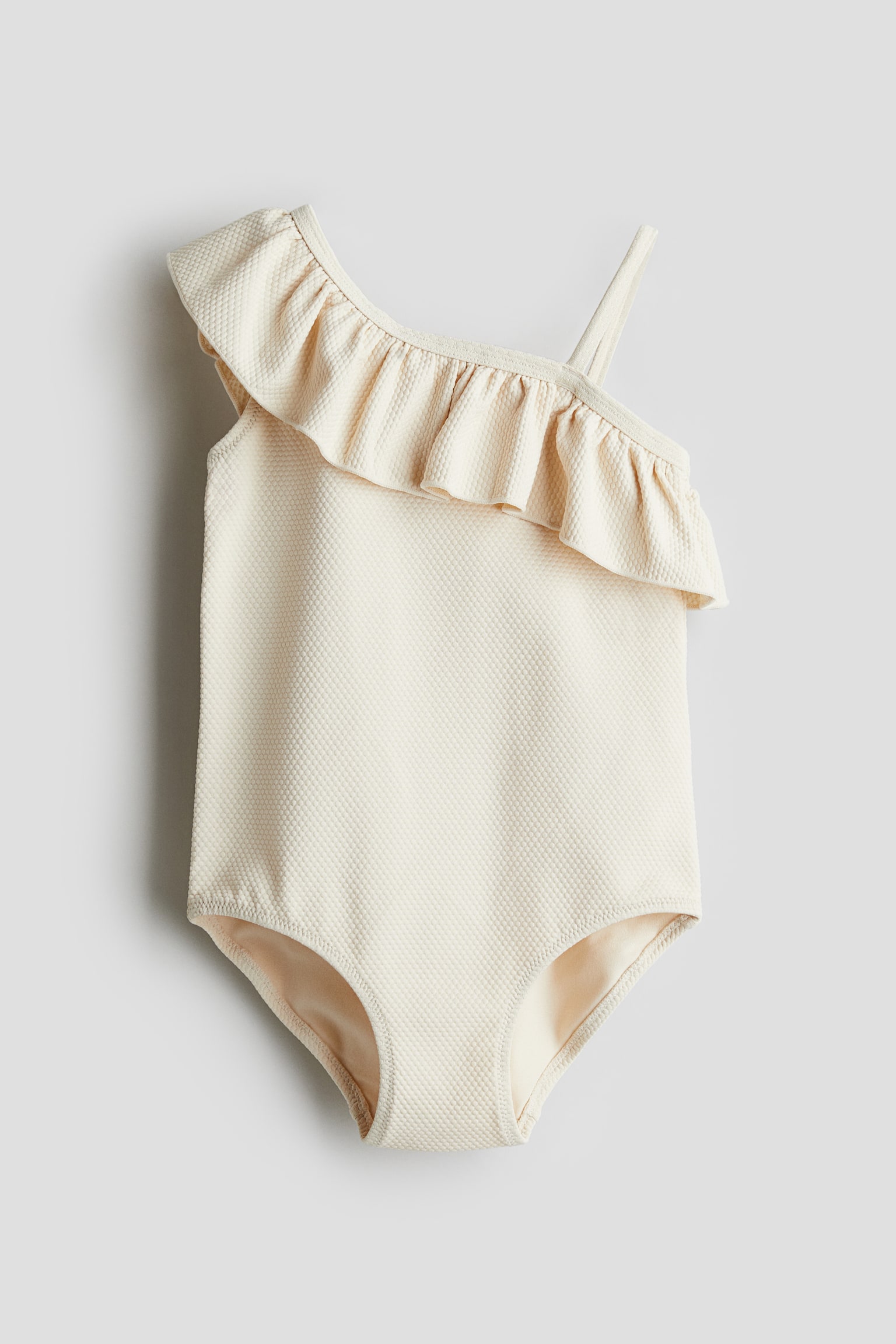 Pattern Swimsuit - Cream - 1