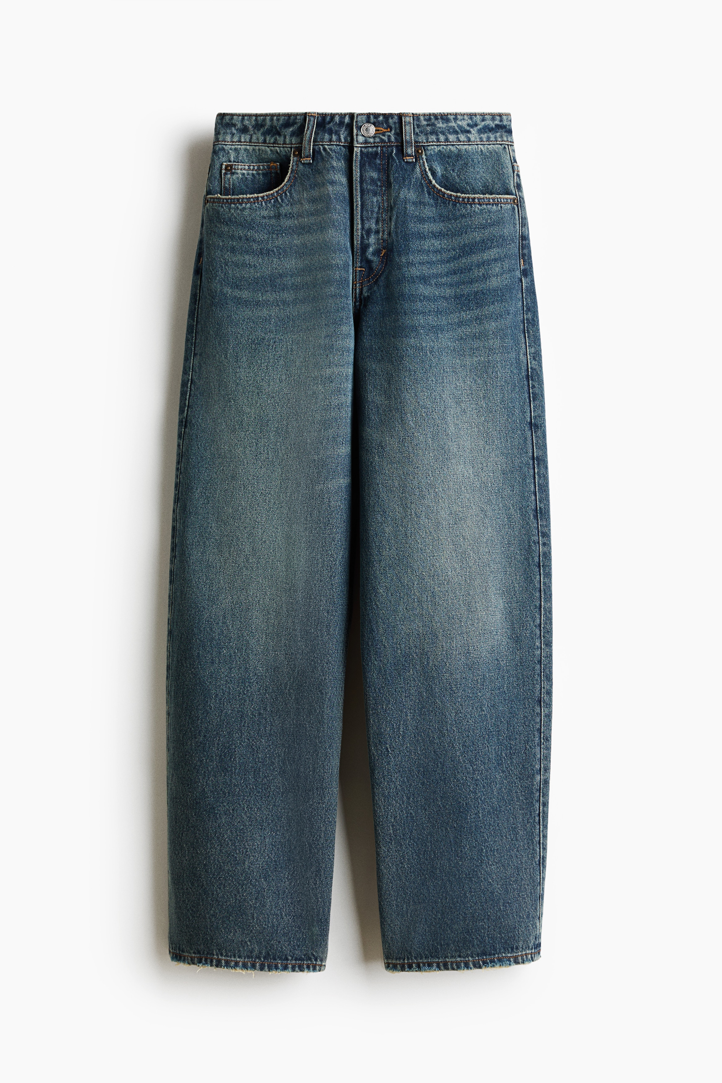 Baggy Regular Waist Jeans - Dark denim blue/Denim blue/Denim black/Light denim blue
