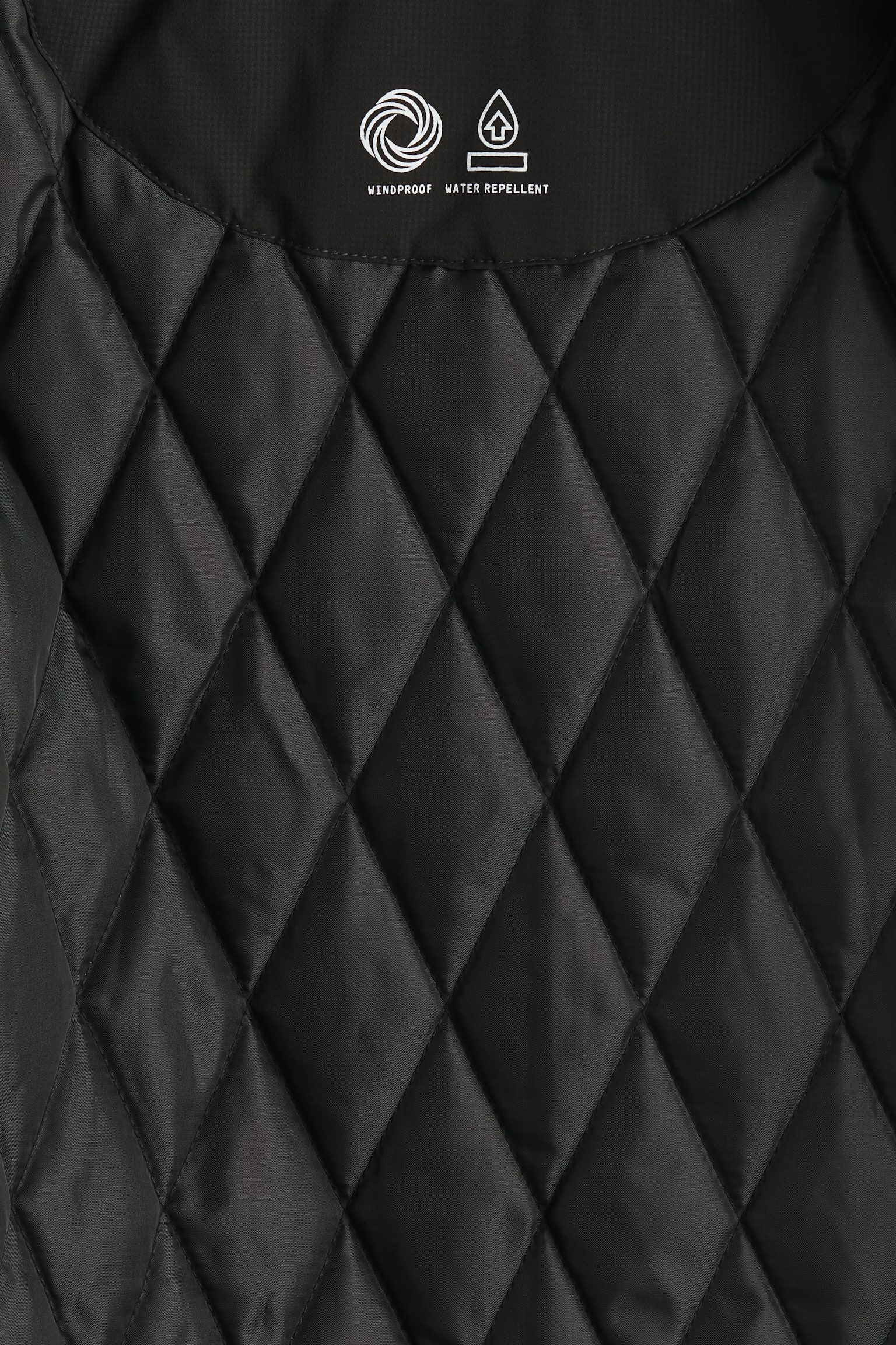 발수 코팅 패딩 오버셔츠 - 브라운 블랙/더스티 그린 - 6