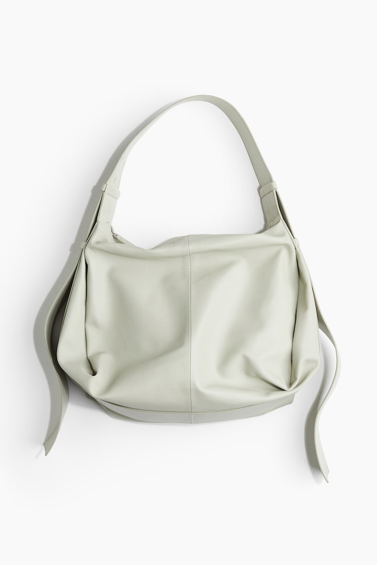 レザーショルダーバッグ - ライトベージュ - レディース | H&M JP