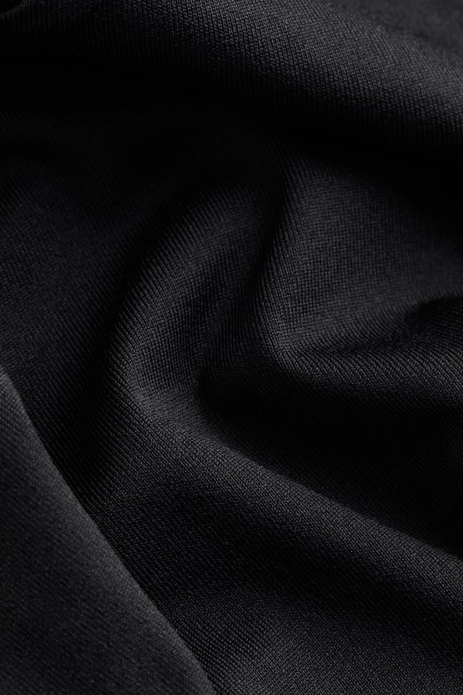 Jupe asymétrique en jersey - Noir - 3