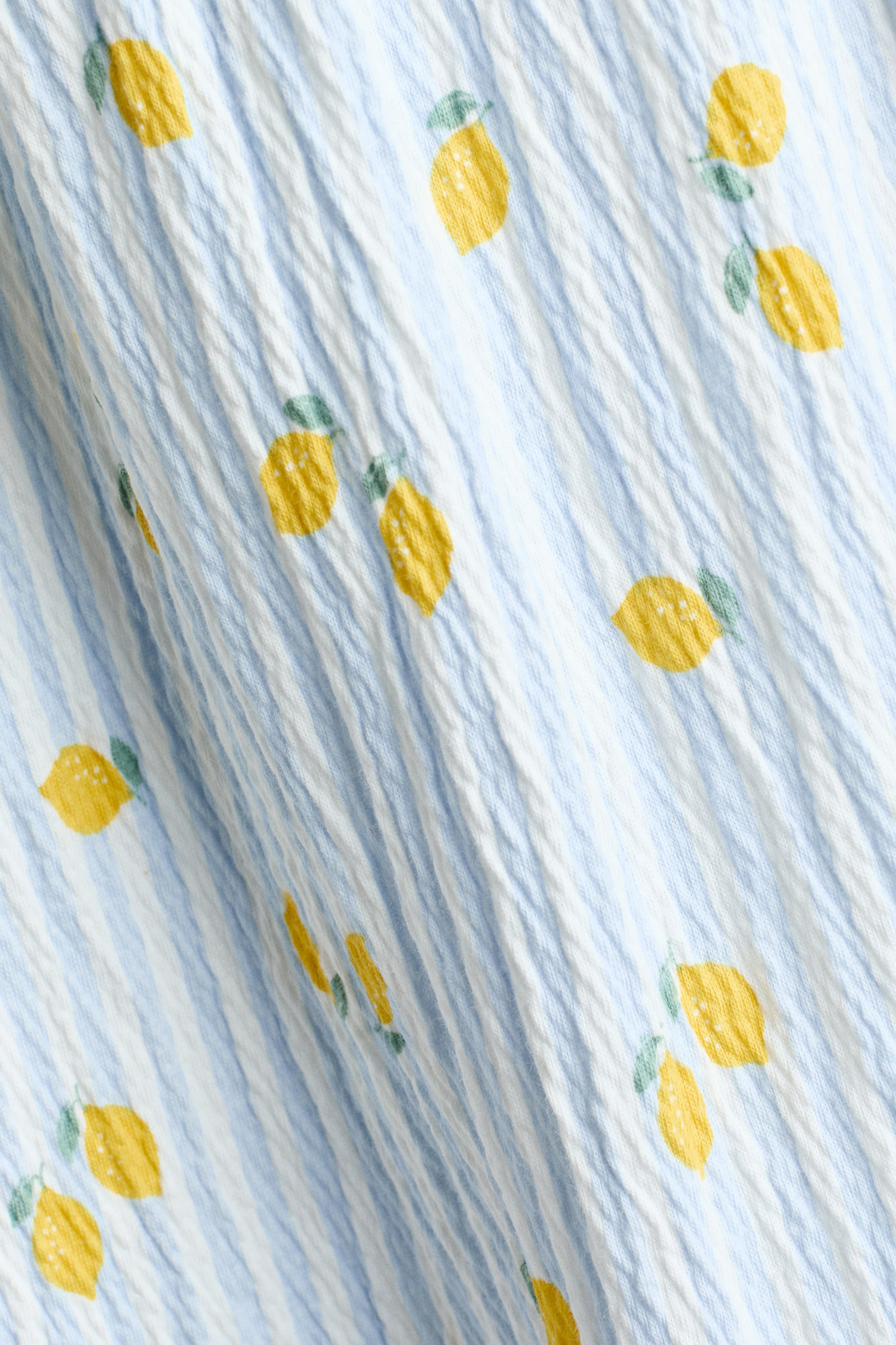 Robe à manches volants en coton
