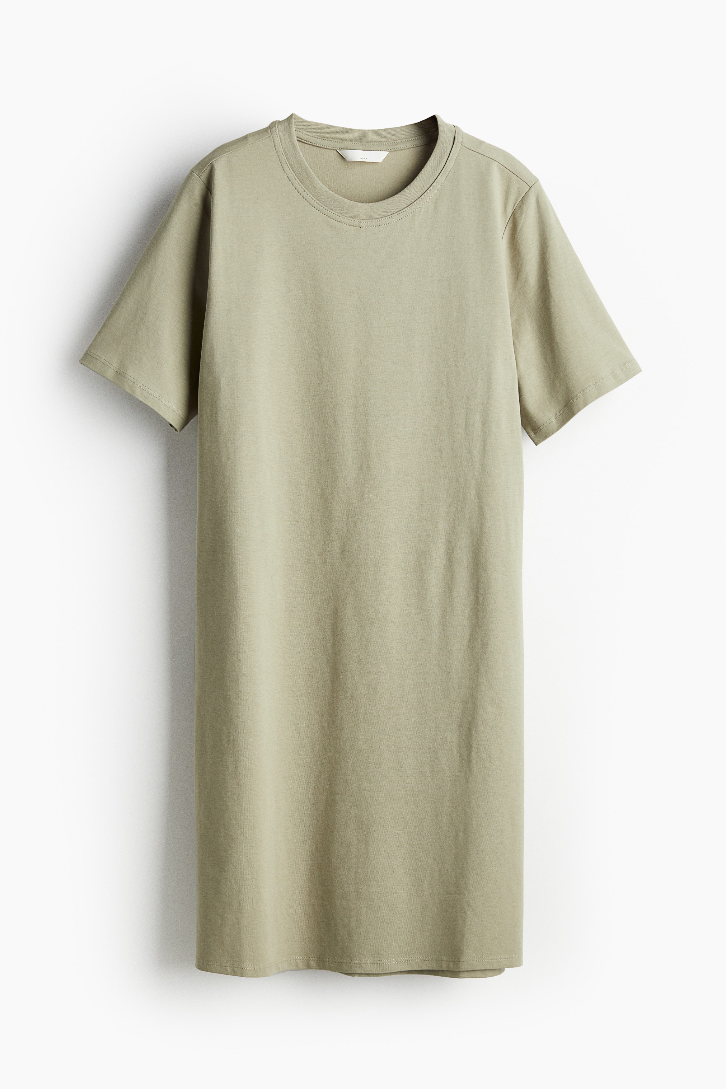 MAMA Nursing T-shirt dress - Round neck - Short sleeve - Light