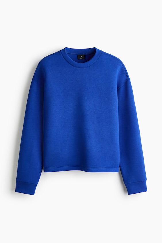 Мужские худи H&M Oversized Boxy Scuba Sweatshirt