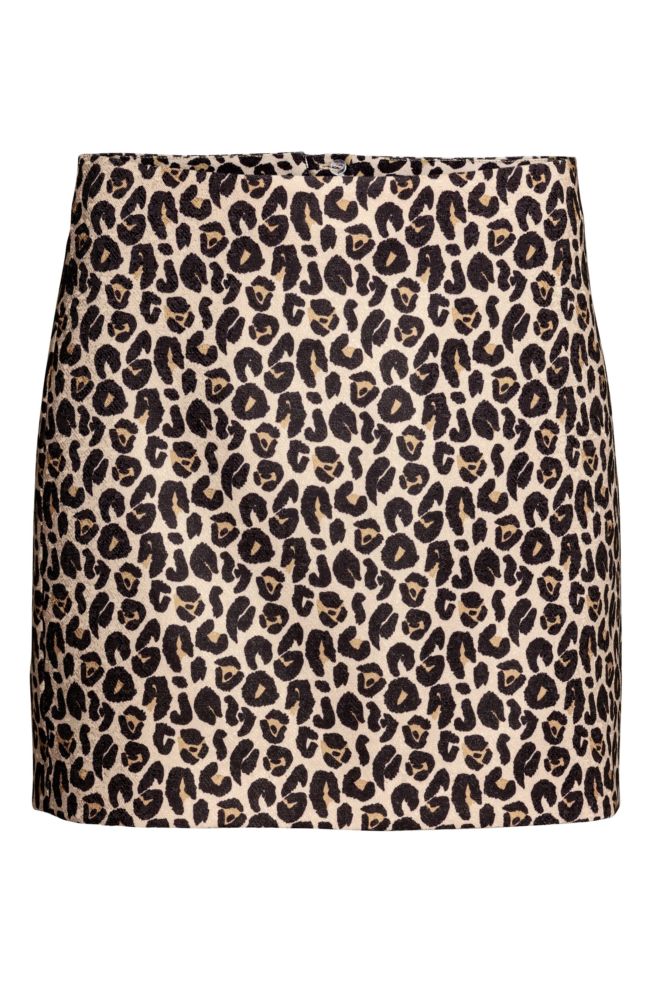 View larger image: Short skirt - Leopard print - Ladies | H&M GB 1