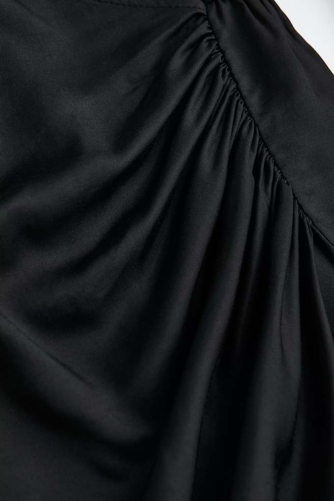 H&M+ Gathered bodycon dress - Black - 2