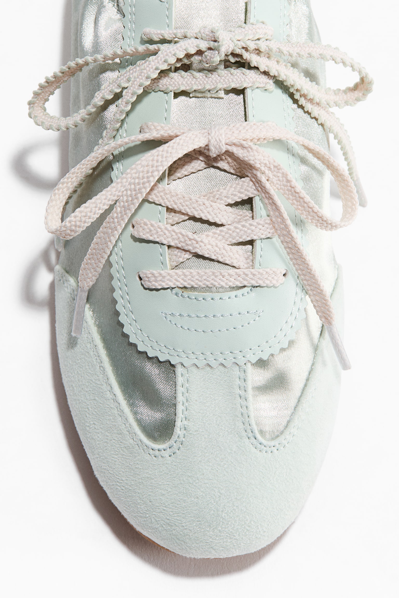 Женские кроссовки H&M Sneakers, цвет: Светлый бирюзовый — фото 4
