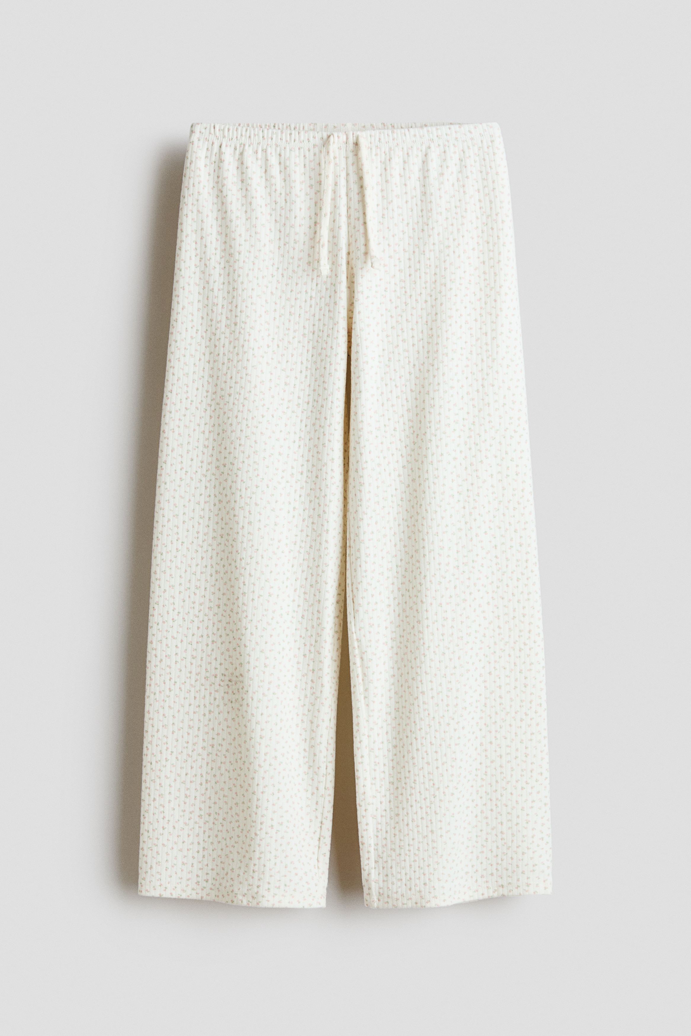 Pantalon de pyjama en coton côteléModèle