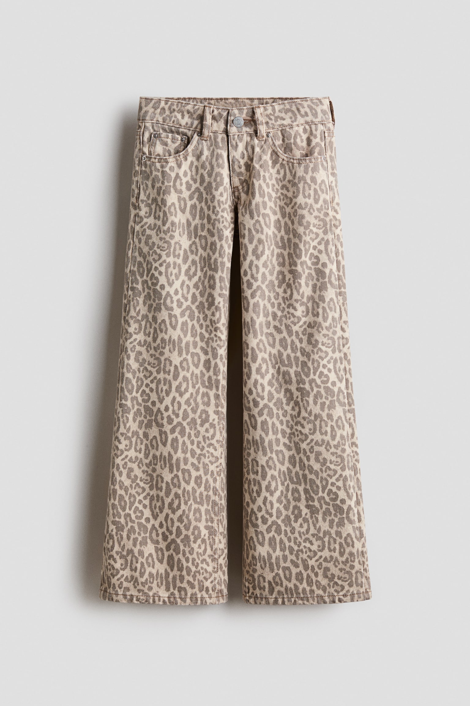 Wide Leg Low Jeans - 1