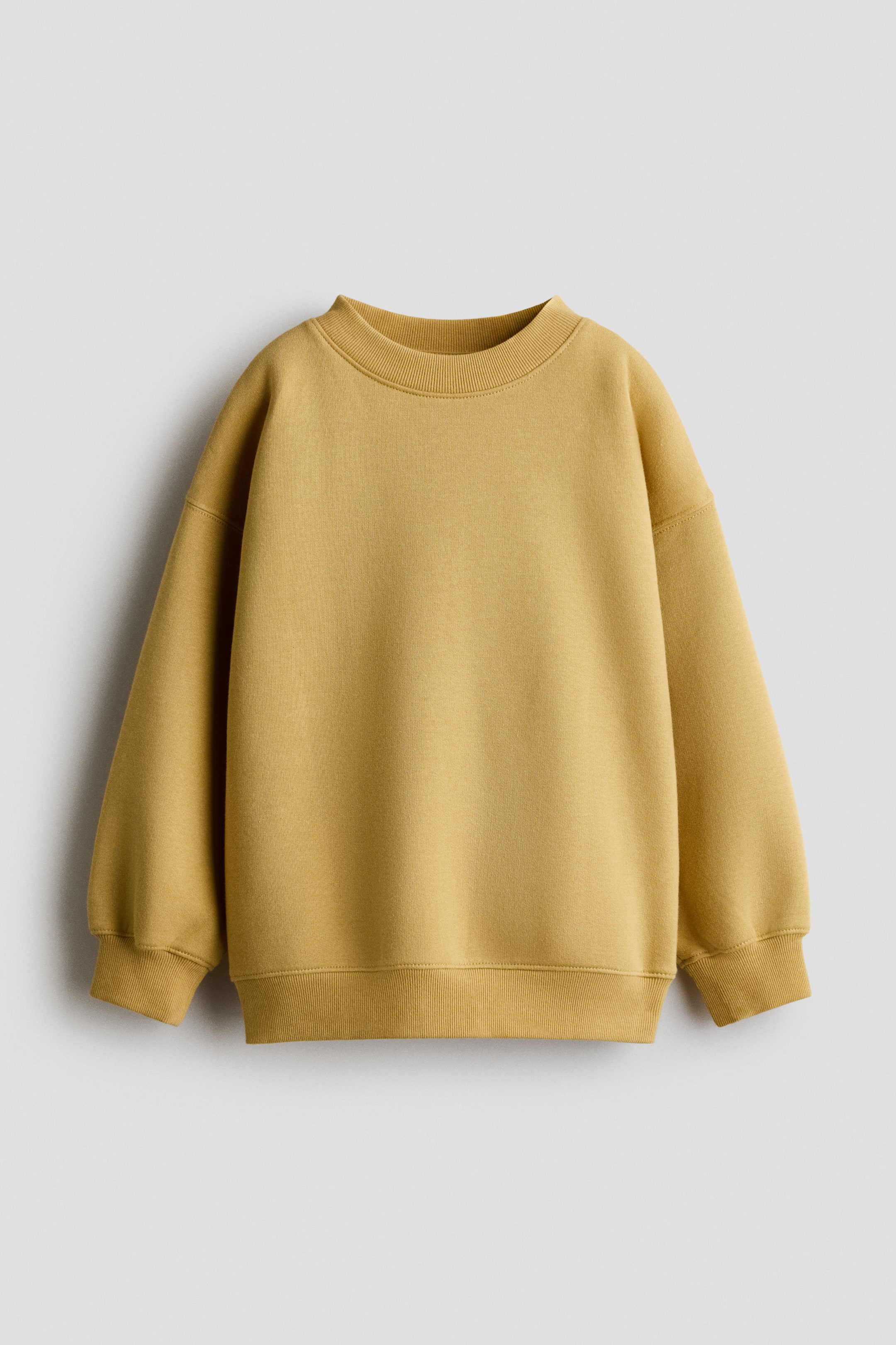 View larger image: Brushed Inside Sweater - Yellow - Kids | H&M AU 1